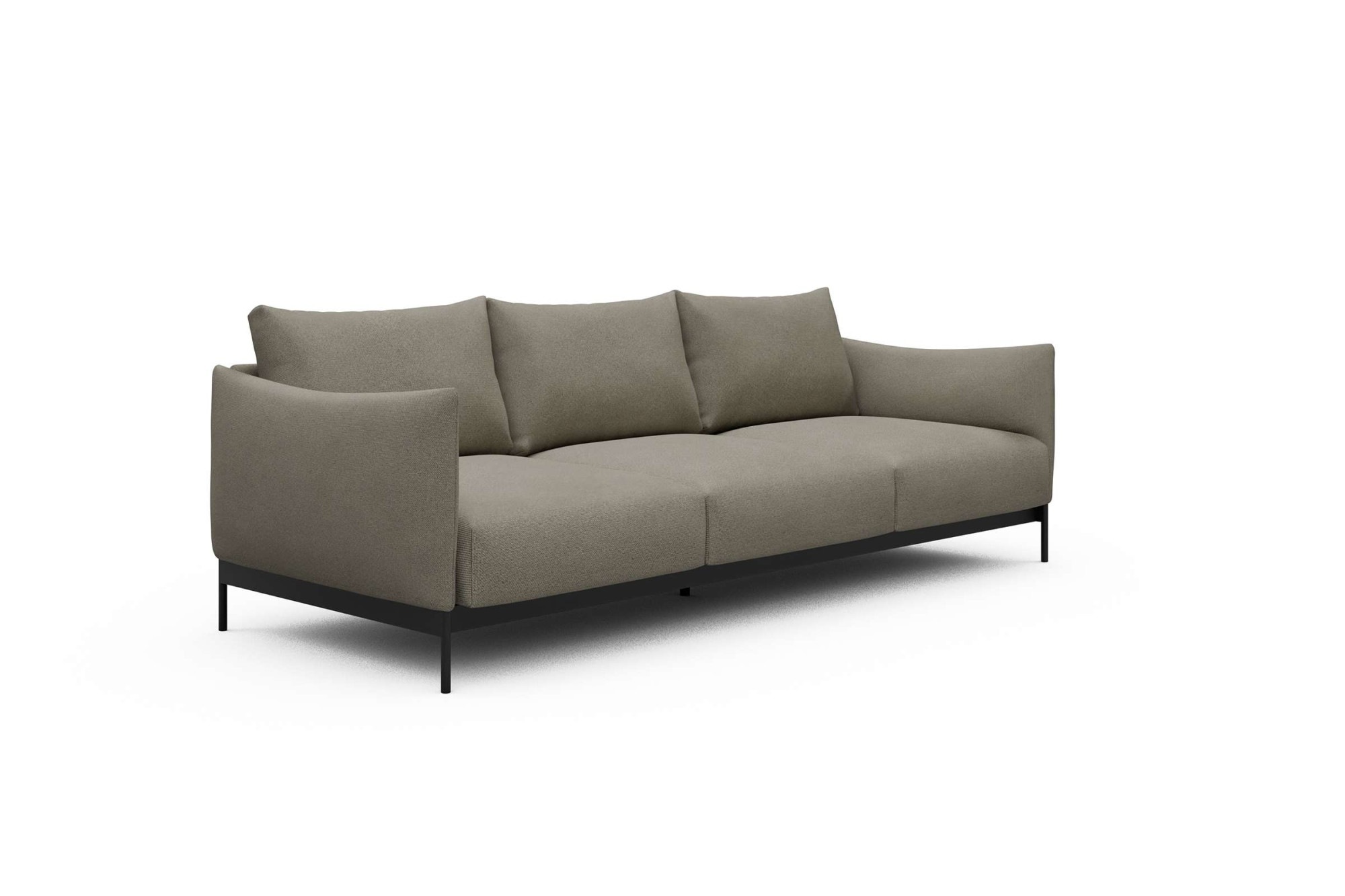 Tenksom 3-Sitzer »Kayto Sofa, TV-Couch, Dreisitzer«, Bezüge wechselbar, hoher Sitzkomfort, robuste Unterkonstruktion