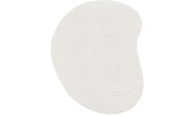 Hochflor-Teppich »Halrum, einfarbig,«, rechteckig