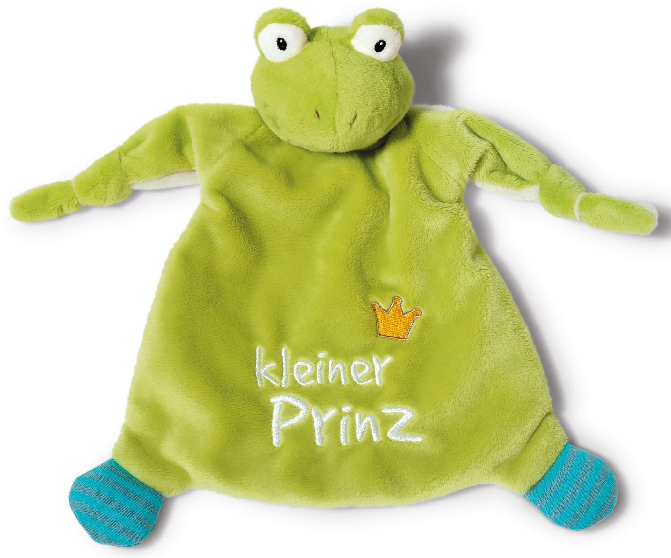 Schmusetuch My First NICI Kollektion, Froschkönig, Kleiner Prinz, (1-tlg.)