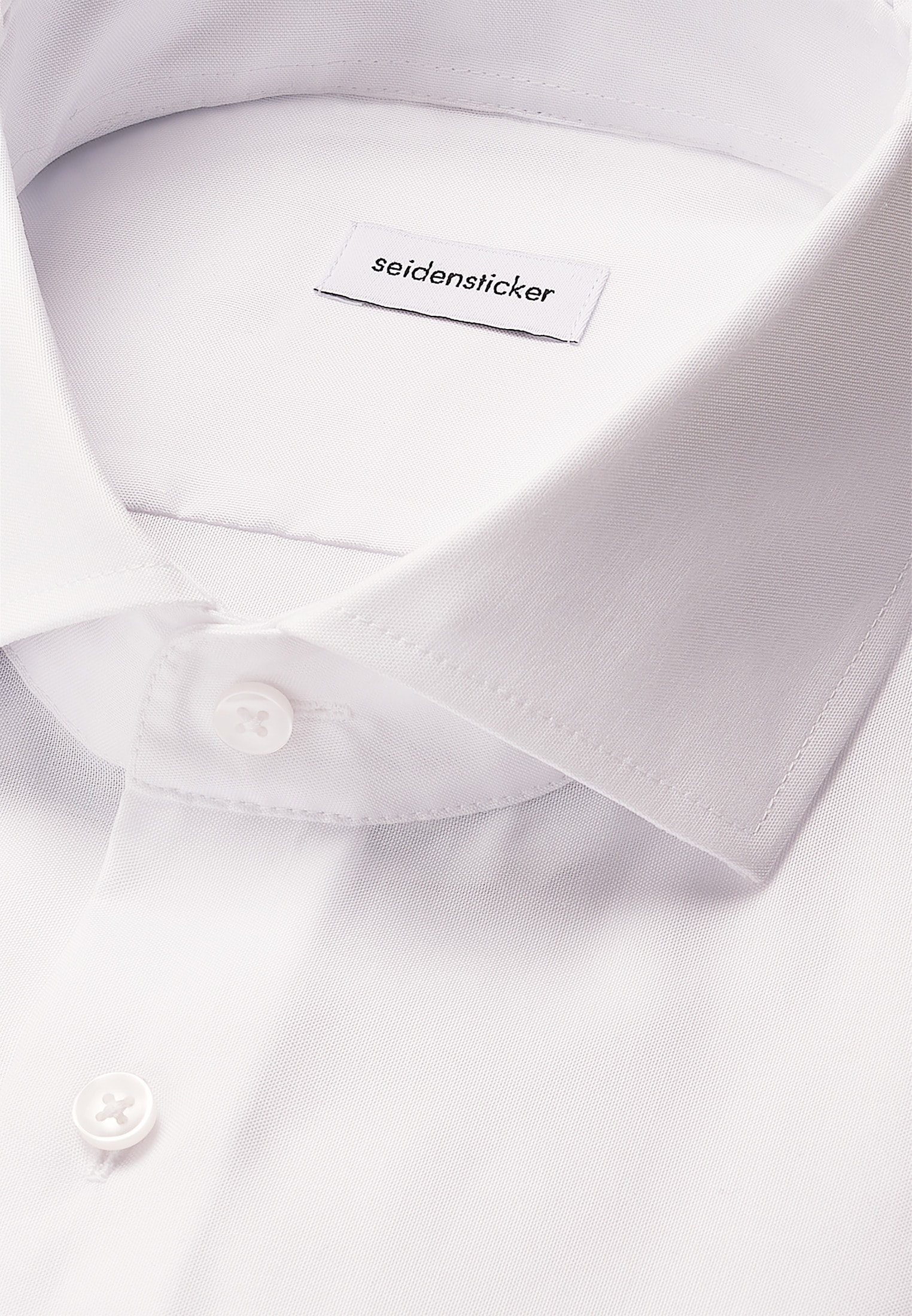 seidensticker Businesshemd »Schwarze Rose«, Shaped 1/1 Kentkragen Uni