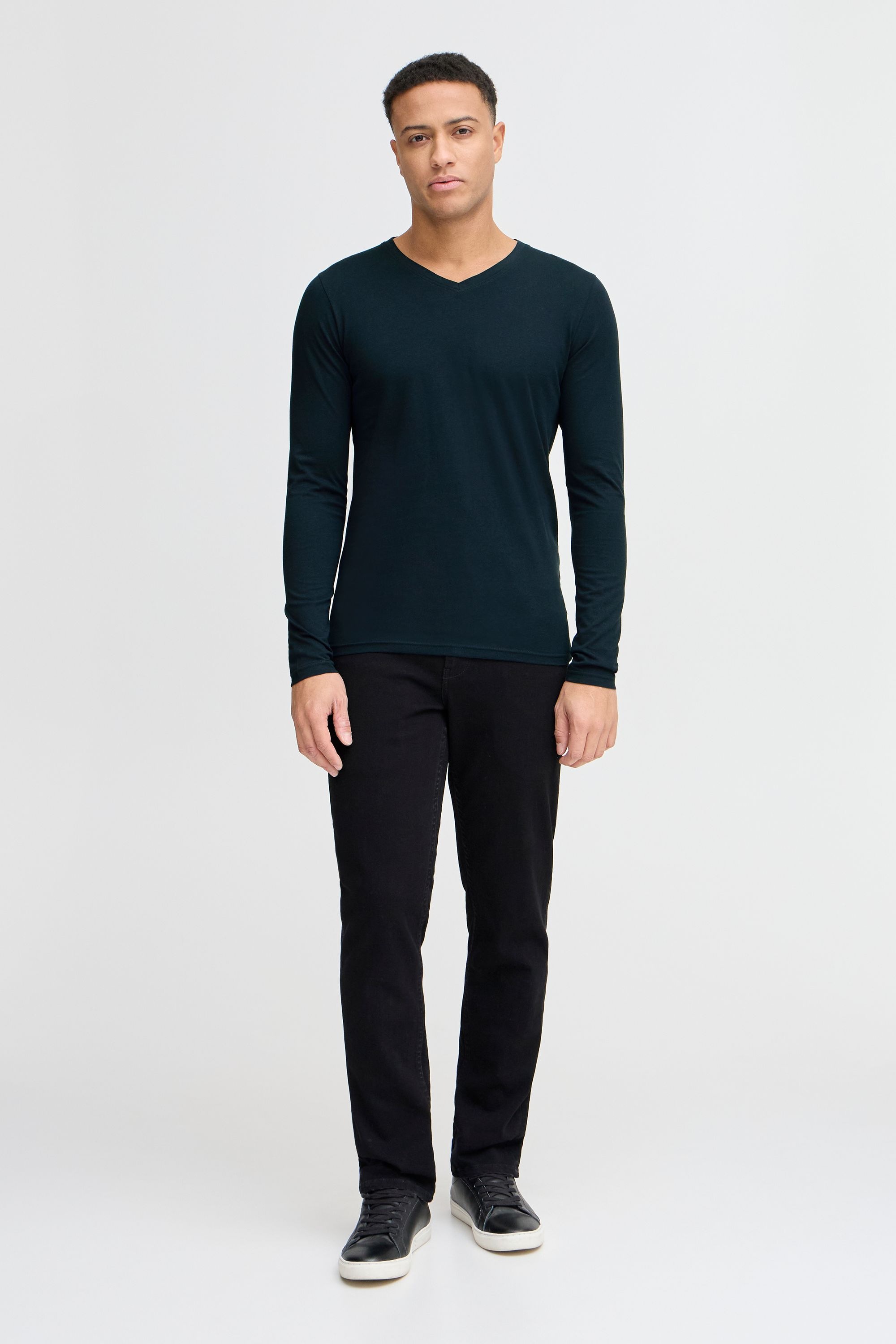 Solid V-Shirt "V-Shirt SDBasil" günstig online kaufen