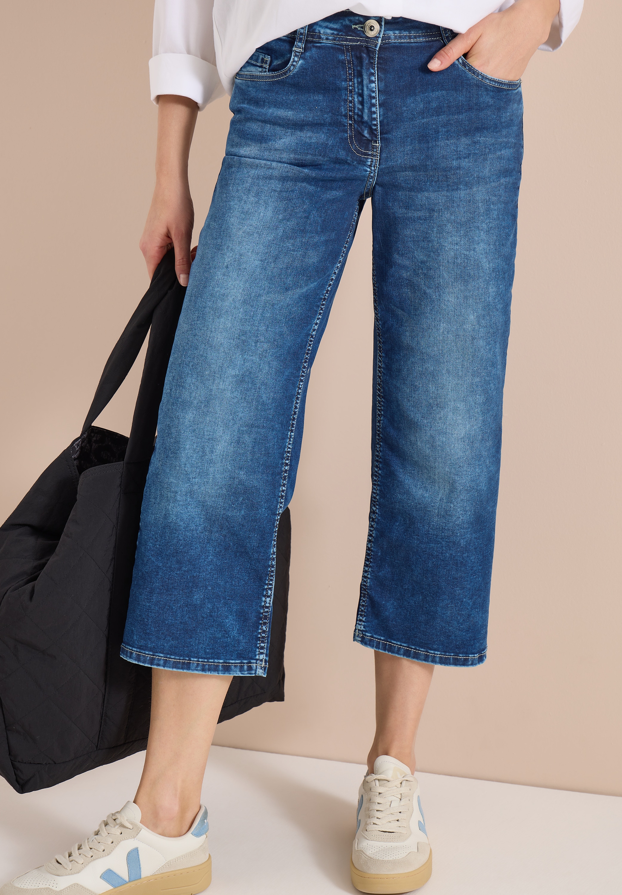 Cecil Loose-fit-Jeans High Waist