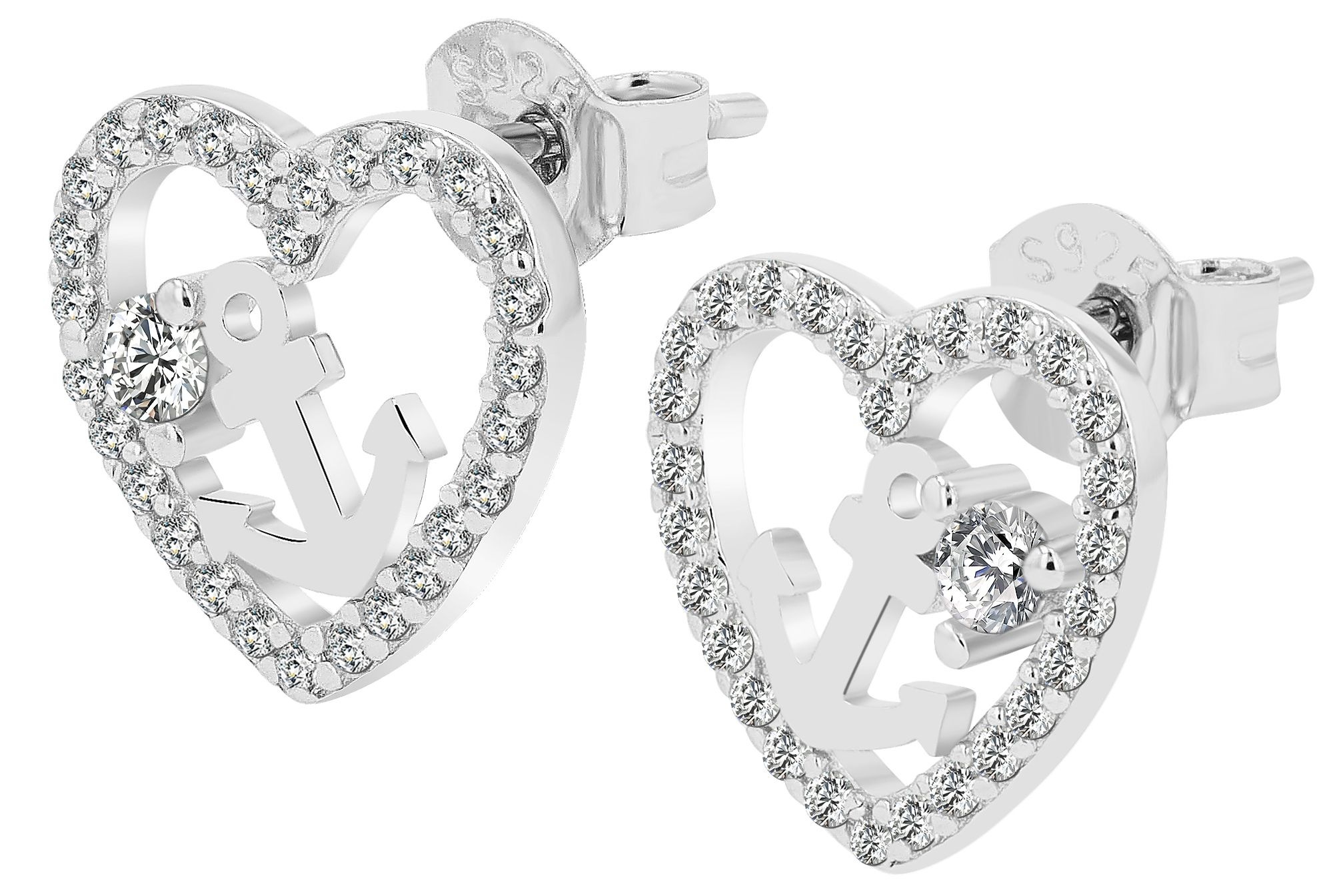 Paar Ohrhänger ADELIA´S "Damen Ohrringe – Ohrstecker aus 925 Silber", Damen, Gr. Damen, Silber 925 (Sterlingsilber), silber, Ohrringe, Eine schöne Geschenkidee für jeden Anlass 4