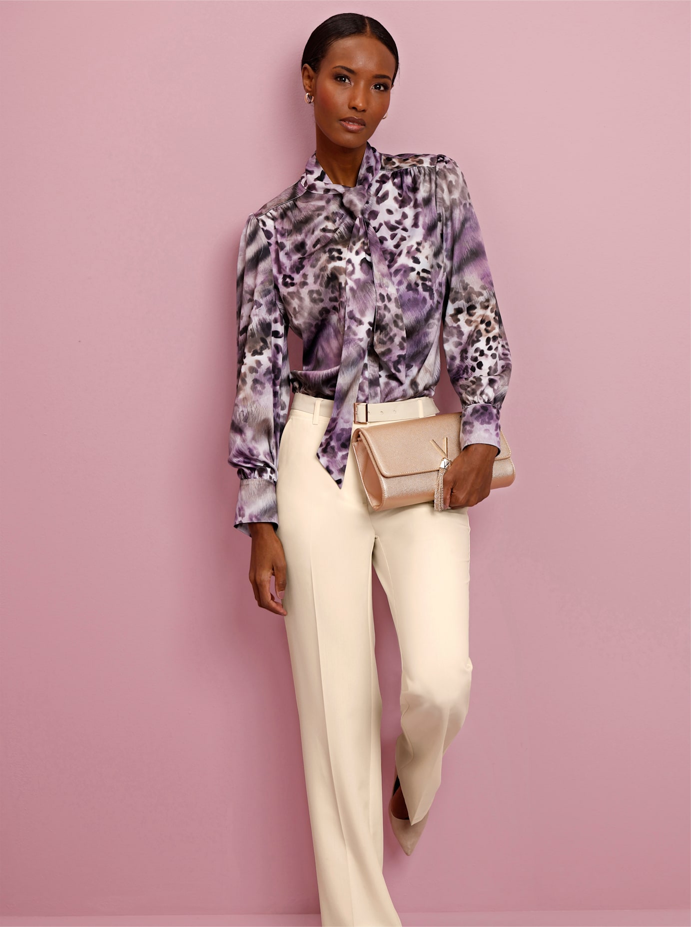 creation L Druckbluse