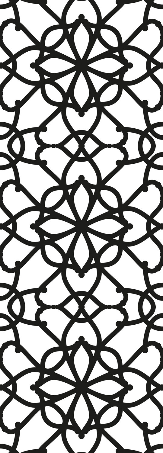queence Vinyltapete »Kendra« 90 x 250 cm selbs...