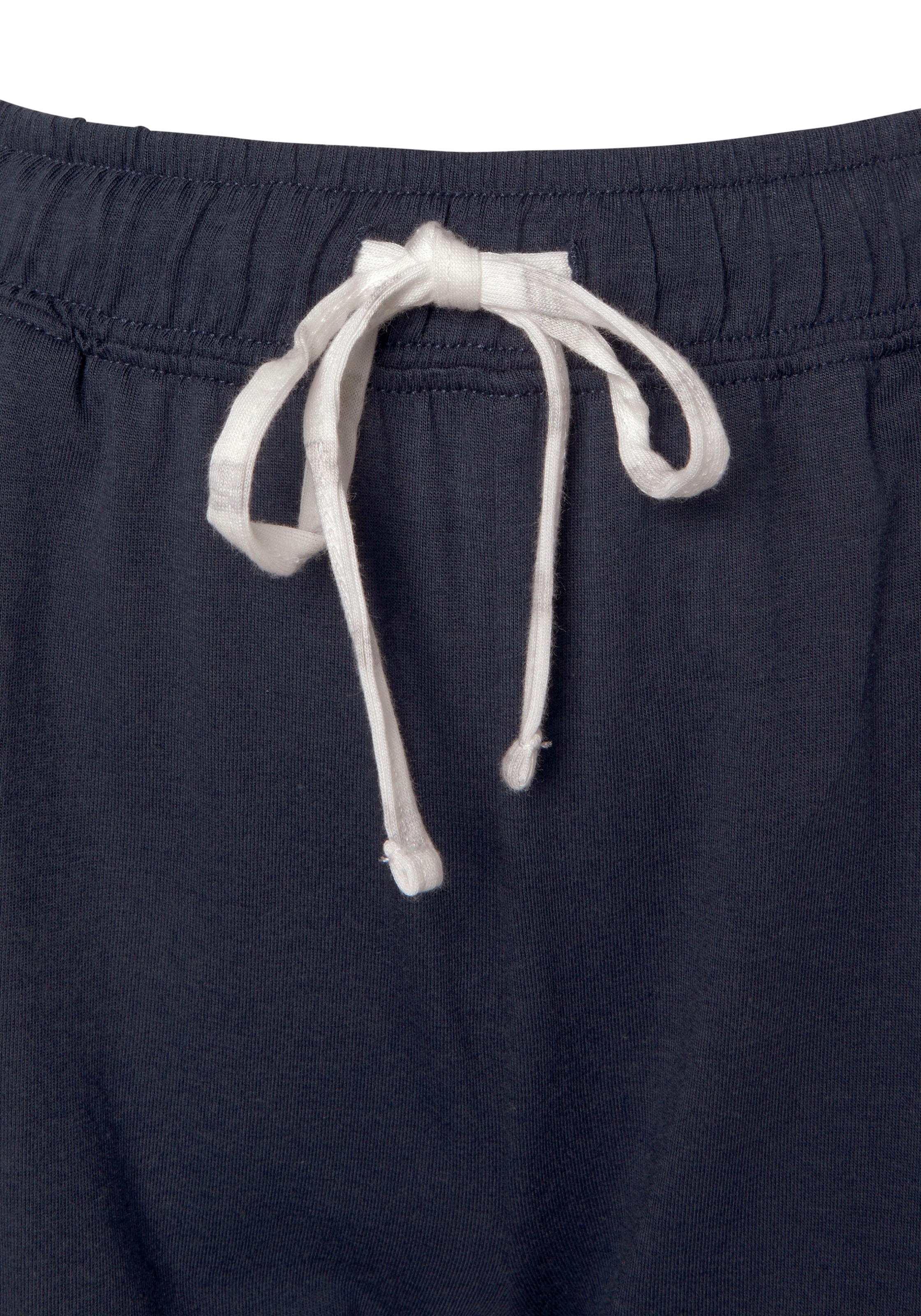 LASCANA Pyjama, (2 tlg.), mit Flockdruck