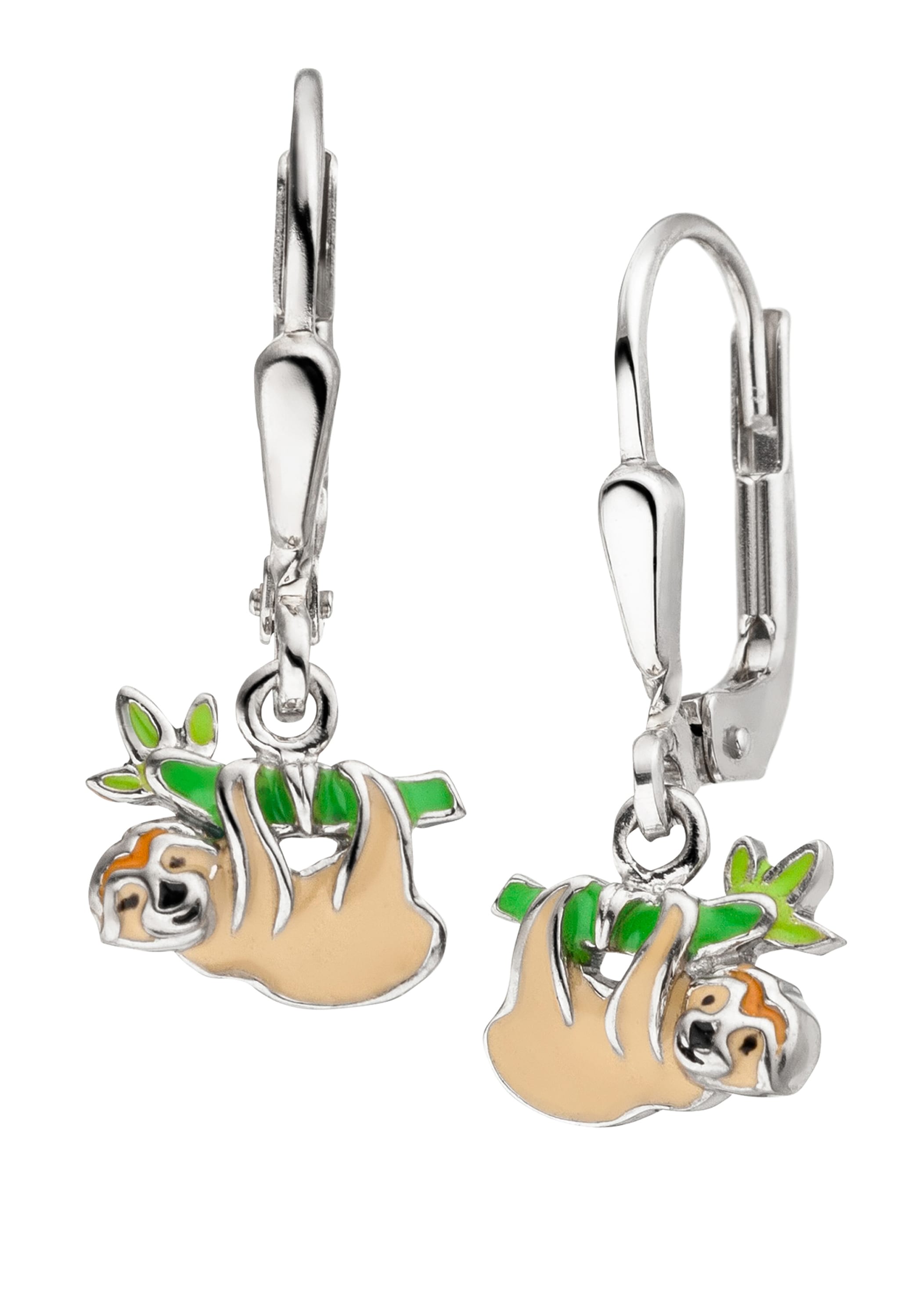 JOBO Paar Ohrhänger »Ohrringe mit Faultier-Motiv«, 925 Silber rhodiniert  online bestellen | BAUR