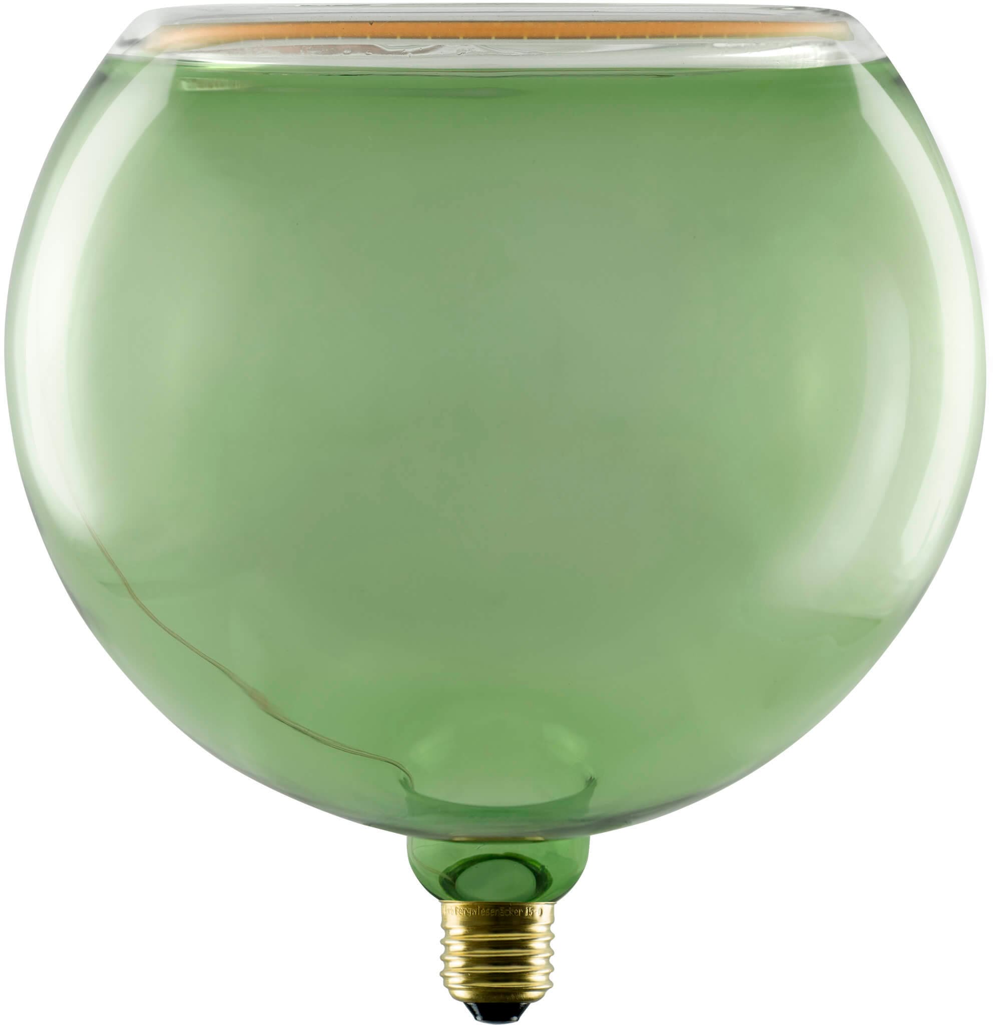 SEGULA LED-Leuchtmittel »LED Floating Billard 200 green«, E27, 1 St., Extra-Warmweiß, handmade