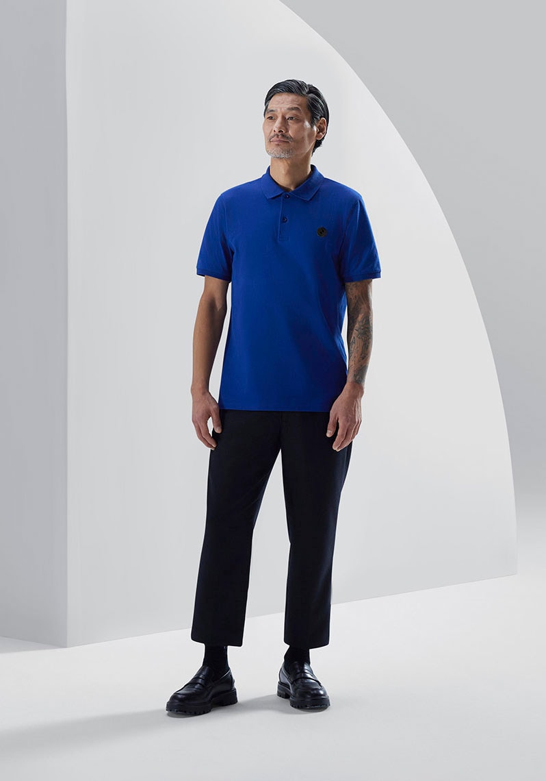 BMW Poloshirt, mit Logoprägung auf Brusthöhe