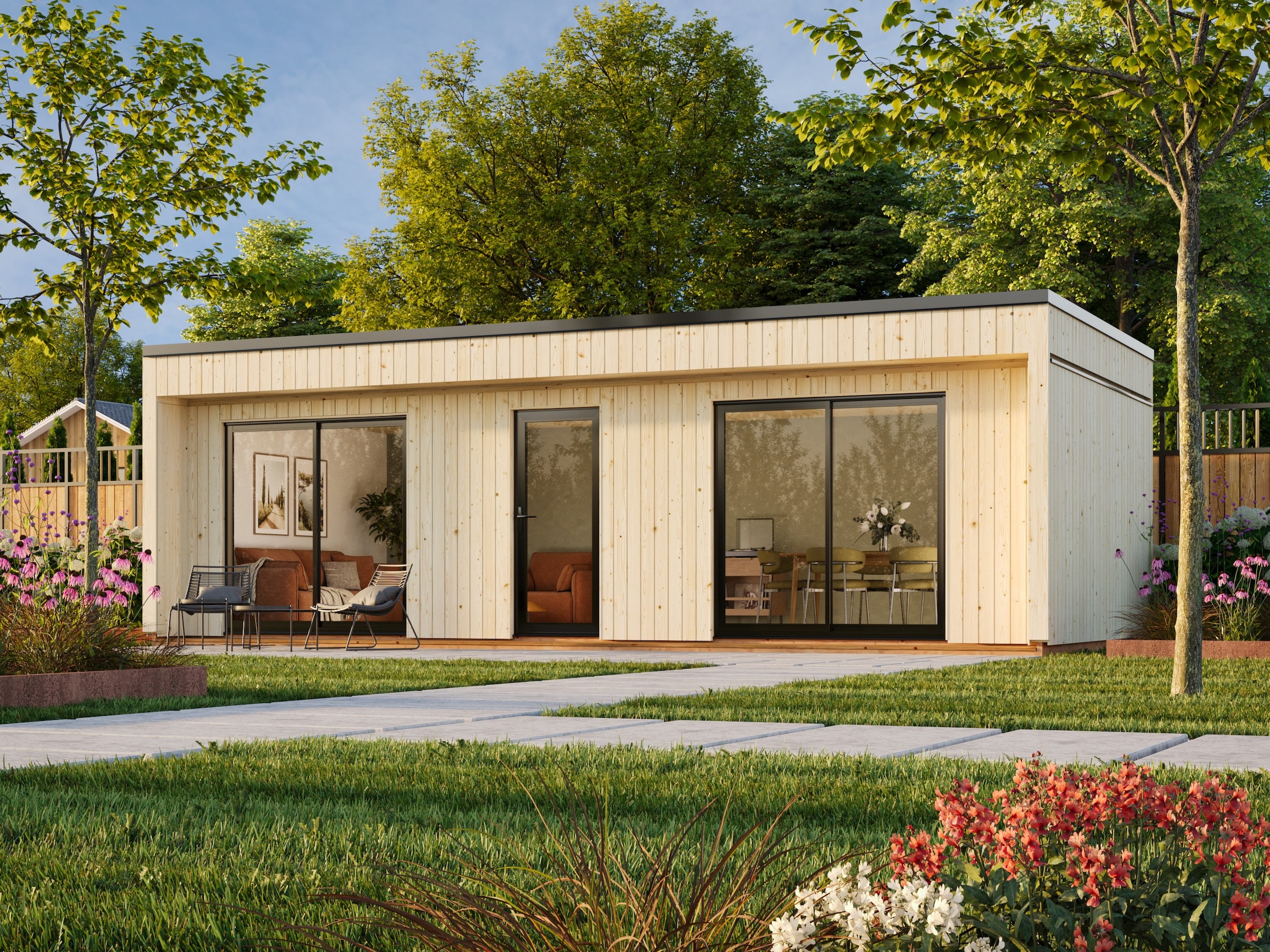 Palmako Gartenhaus »Johanna 31,8 m²«