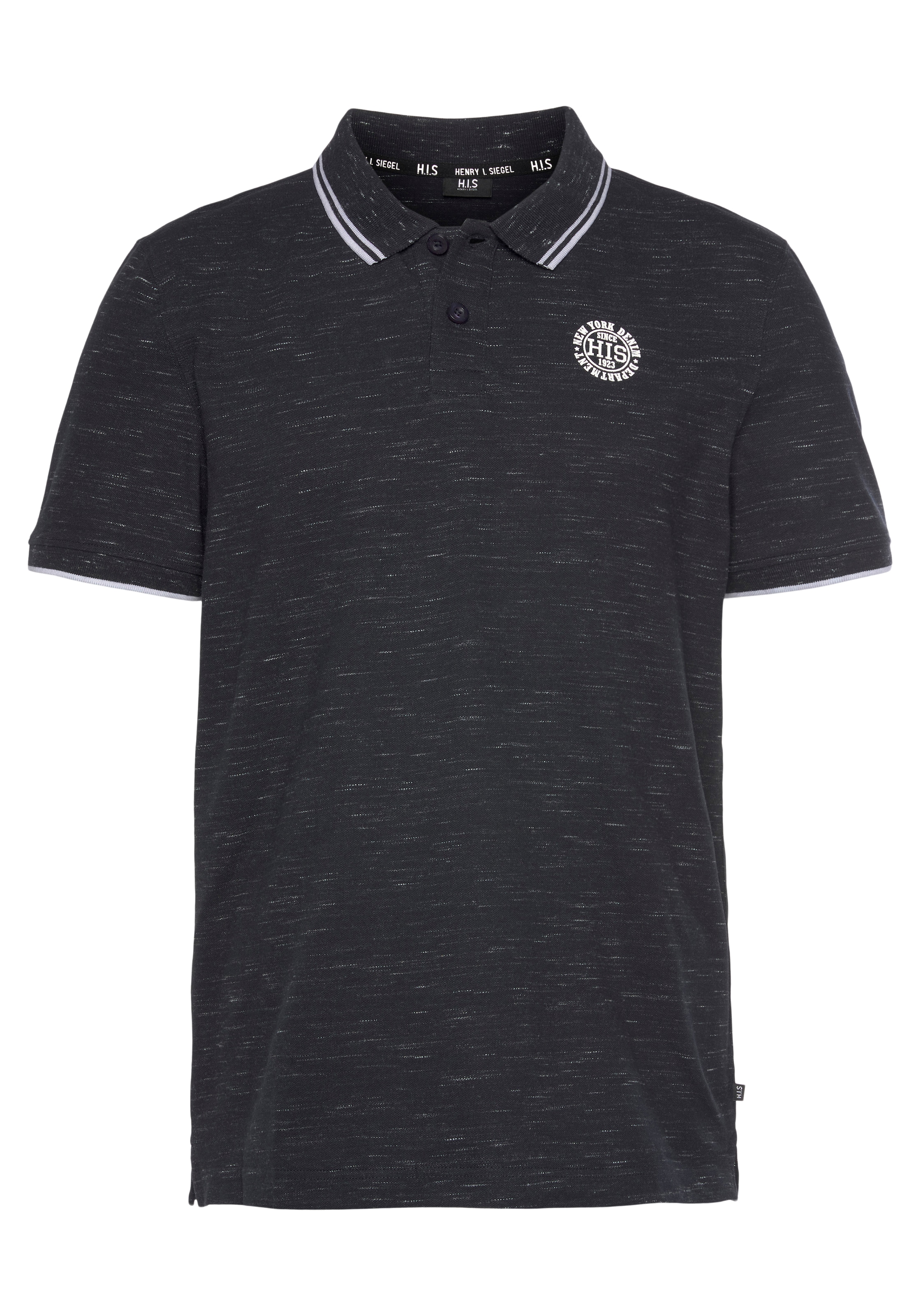 H.I.S Poloshirt, kurzärmelig, schmal geschnitten, mit Polokragen