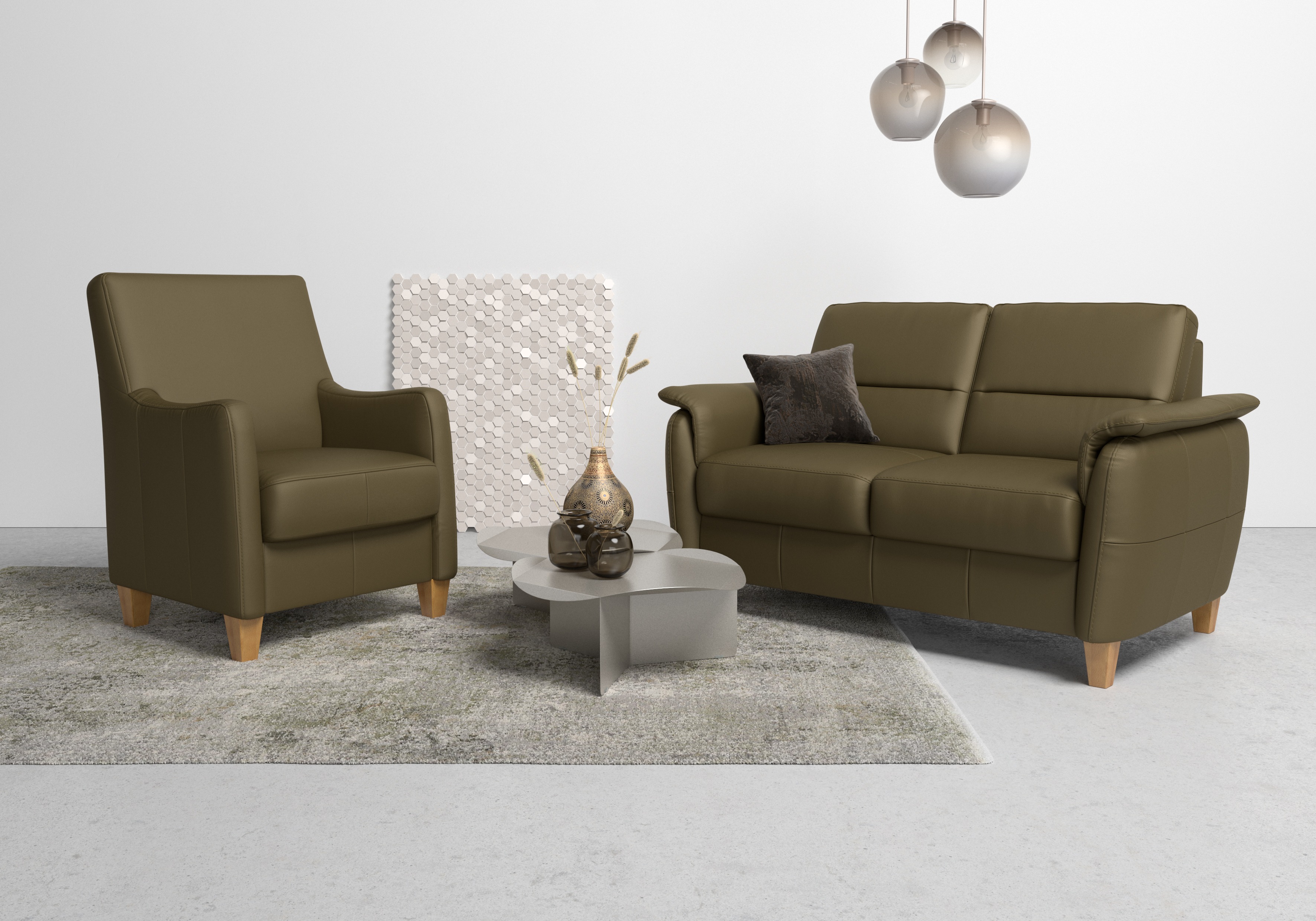 Thumbnail - Home affaire Sessel "Palmera, B: 70 cm" mit Federkern
