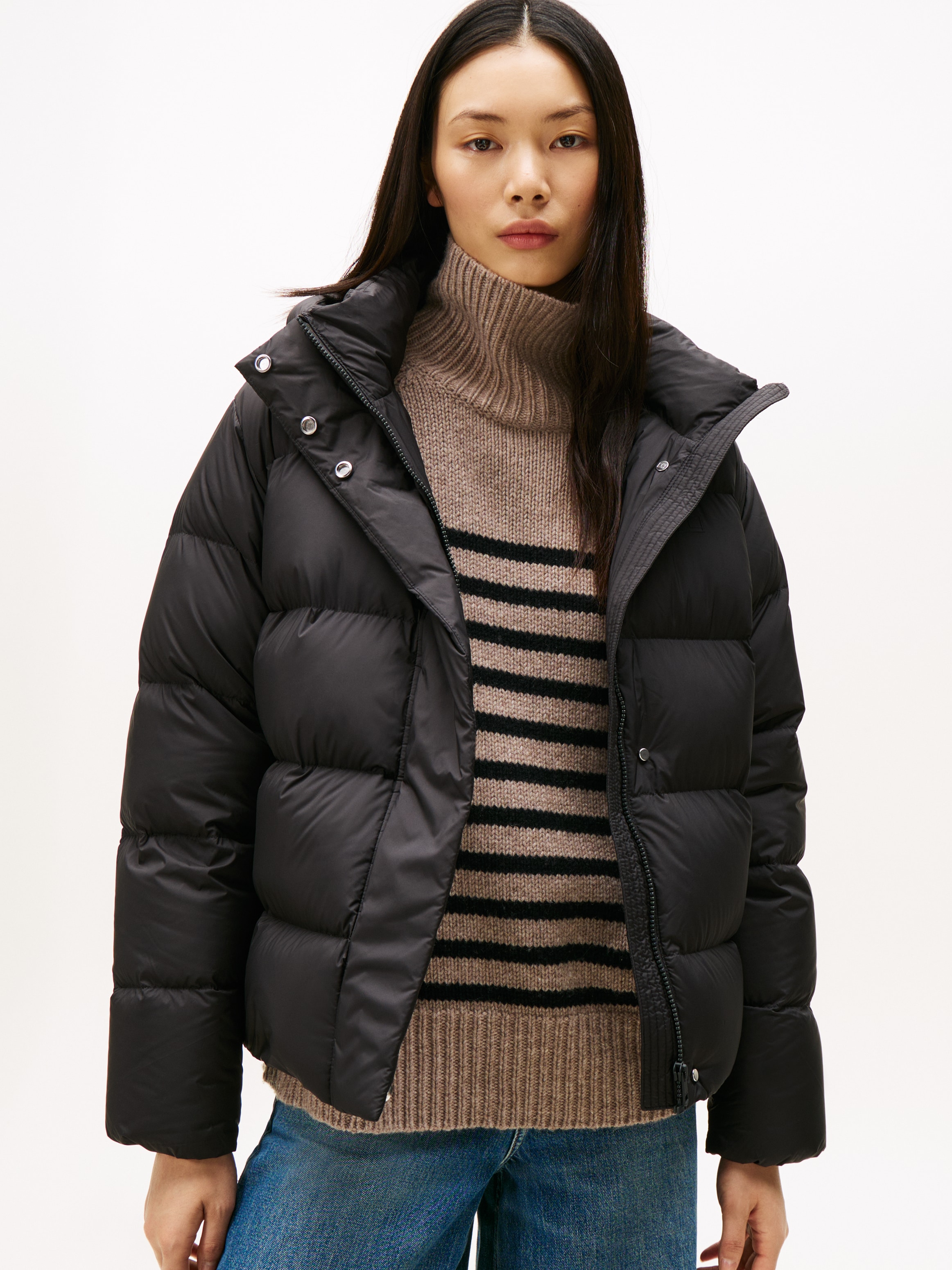 Tommy Hilfiger Steppjacke "MODERN DOWN REG JACKET" mit Kapuze günstig online kaufen