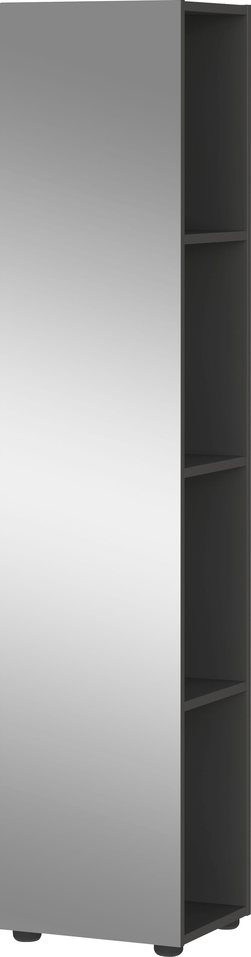 GERMANIA Badmöbel-Set »Oakland«, (4 St.), inkl. WT-Unterschrank, Spiegelschrank, Schrank und Regal