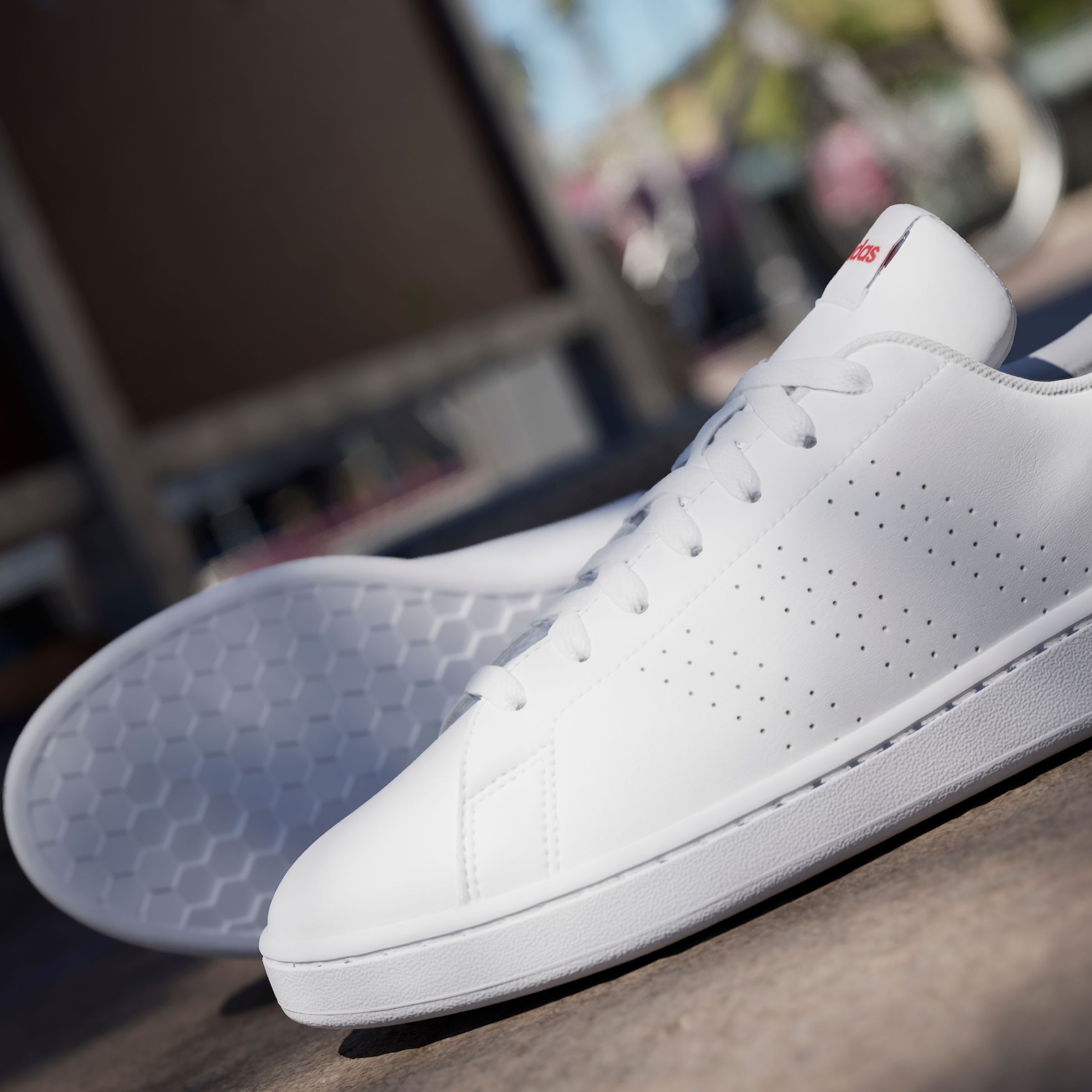 adidas Sportswear Sneaker »ADVANTAGE«, Design auf den Spuren des adidas Stan Smith