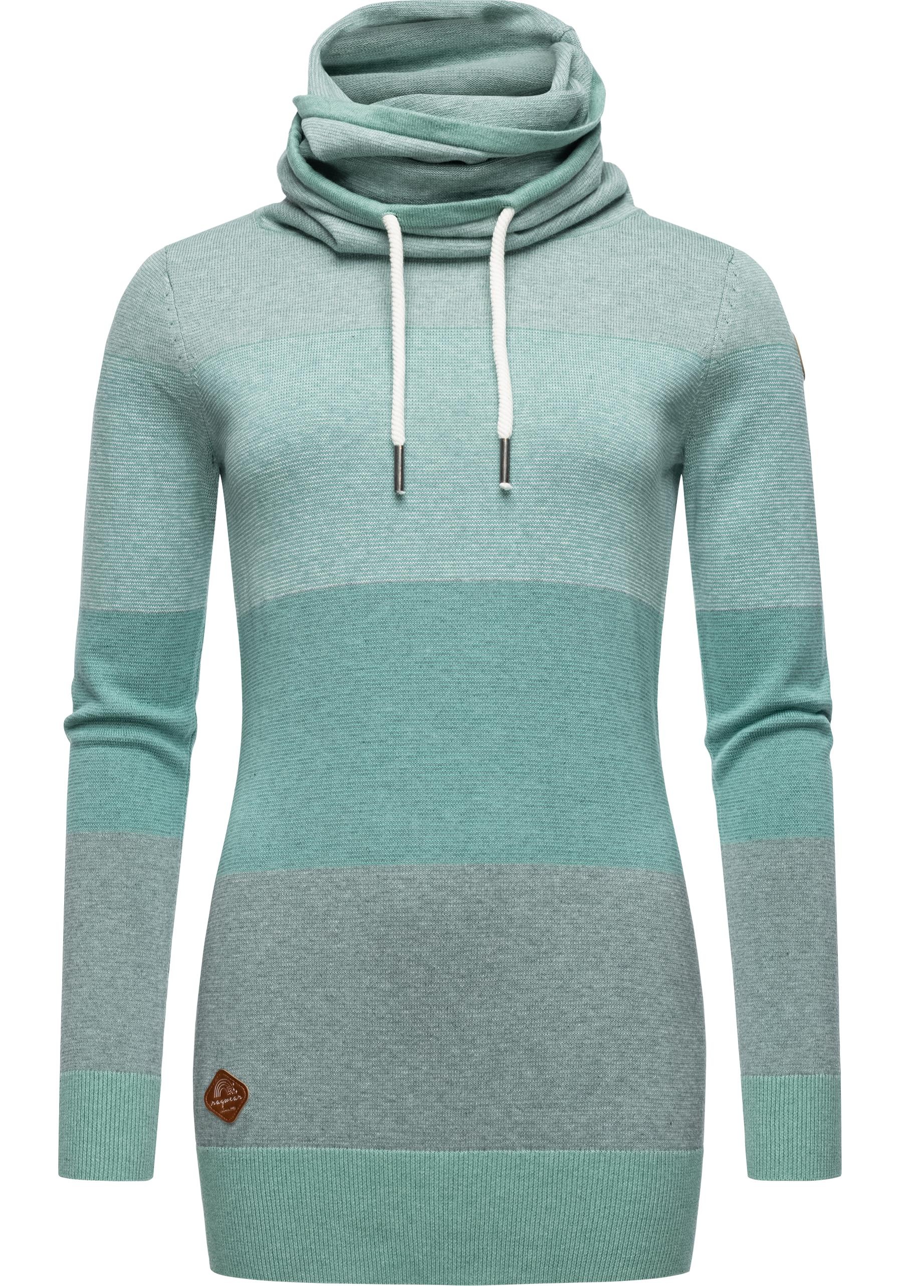 ragwear -  Sweater "Babett Stripes", stylisches Damen Langarm-Sweatshirt mit Streifenmuster
