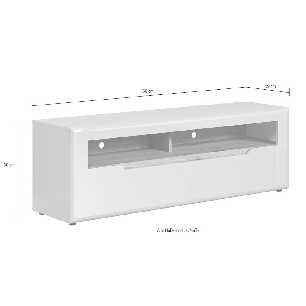 INOSIGN TV-Schrank »Marlon«, (Packung, 1 St.)