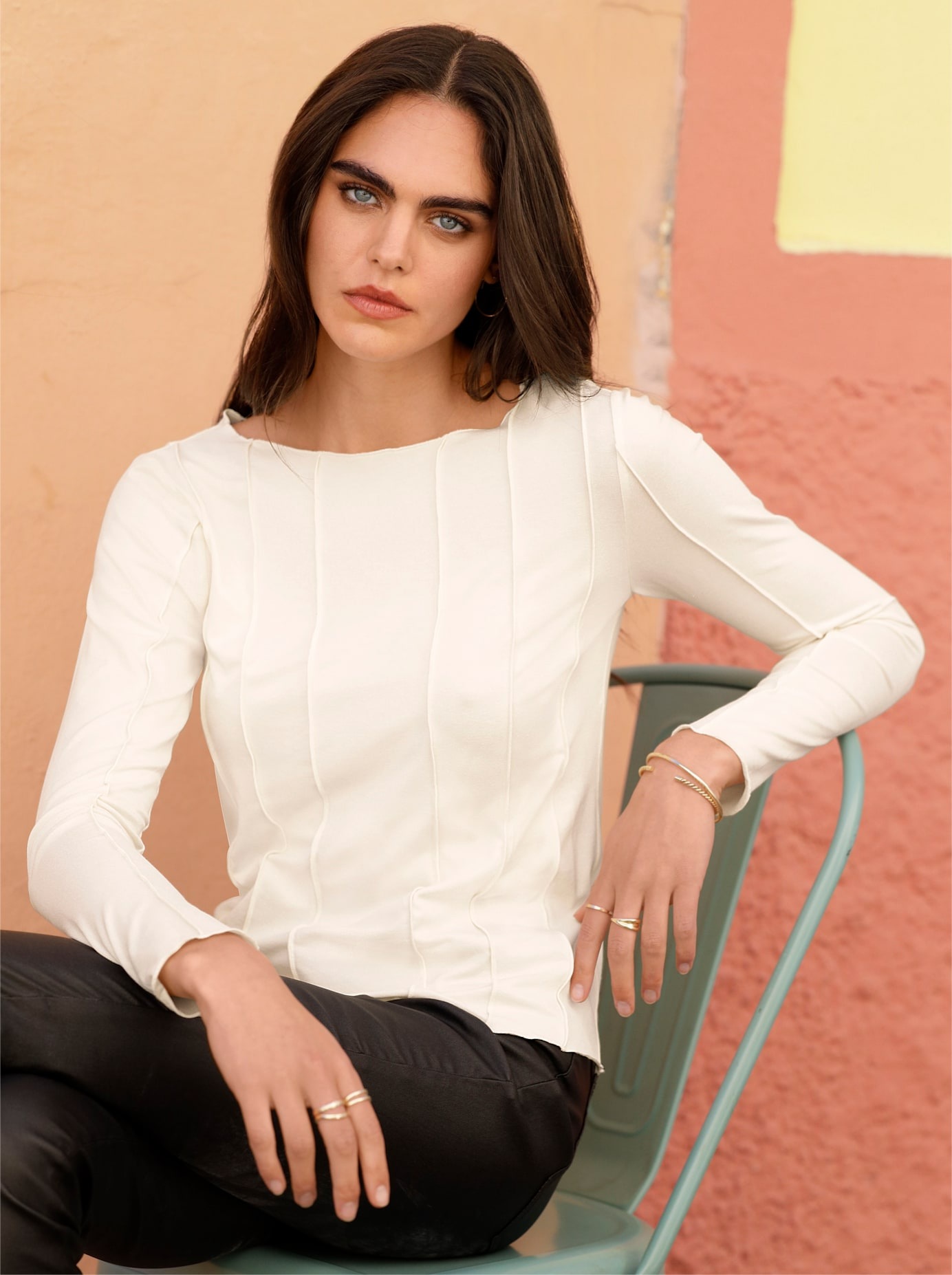 heine Langarmshirt "Shirt" 1 Stk. günstig online kaufen