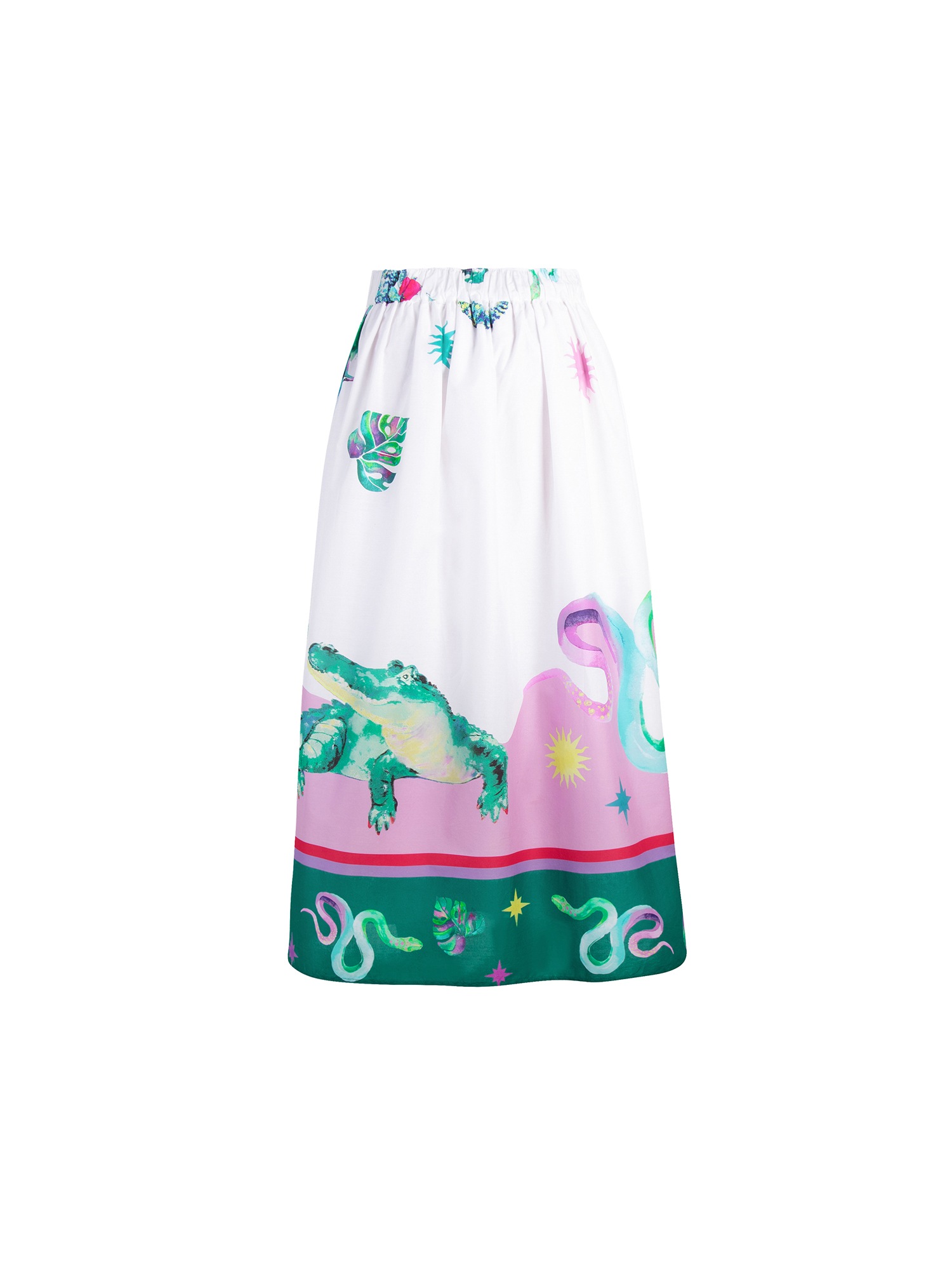 Thumbnail - Lieblingsstück Faltenrock "RahelL" aus 100% Baumwolle