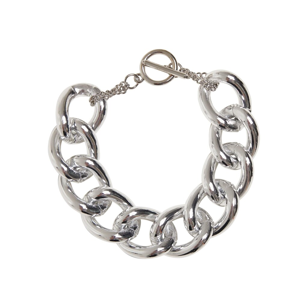 URBAN CLASSICS Armband »Urban Classics Unisex Flashy Chain Bracelet«