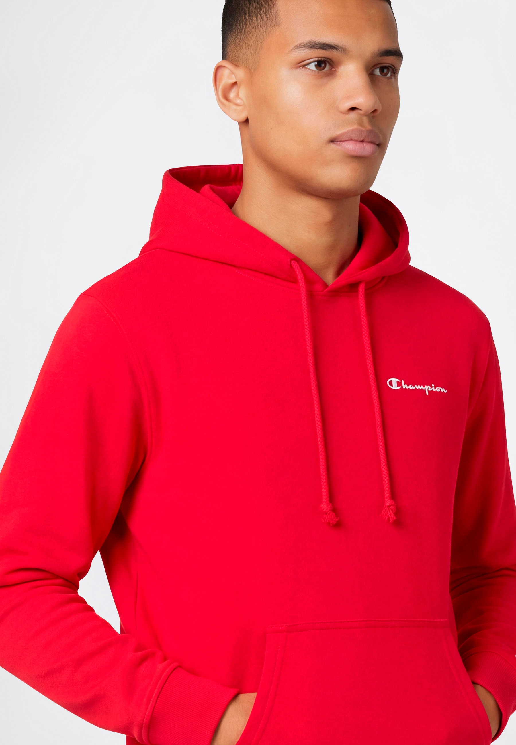 Champion Kapuzensweatshirt "ICONS CONTRAST Terry Hoodie", mit Kordel, Langarmdesign, aus Baumwolle und Polyester