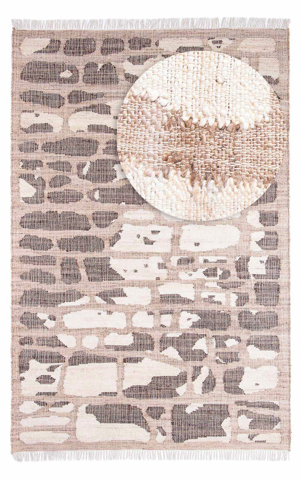 morgenland Sisalteppich »Sisalteppich - Alistair - grau«, rechteckig, 6 mm Höhe, SisalOptik