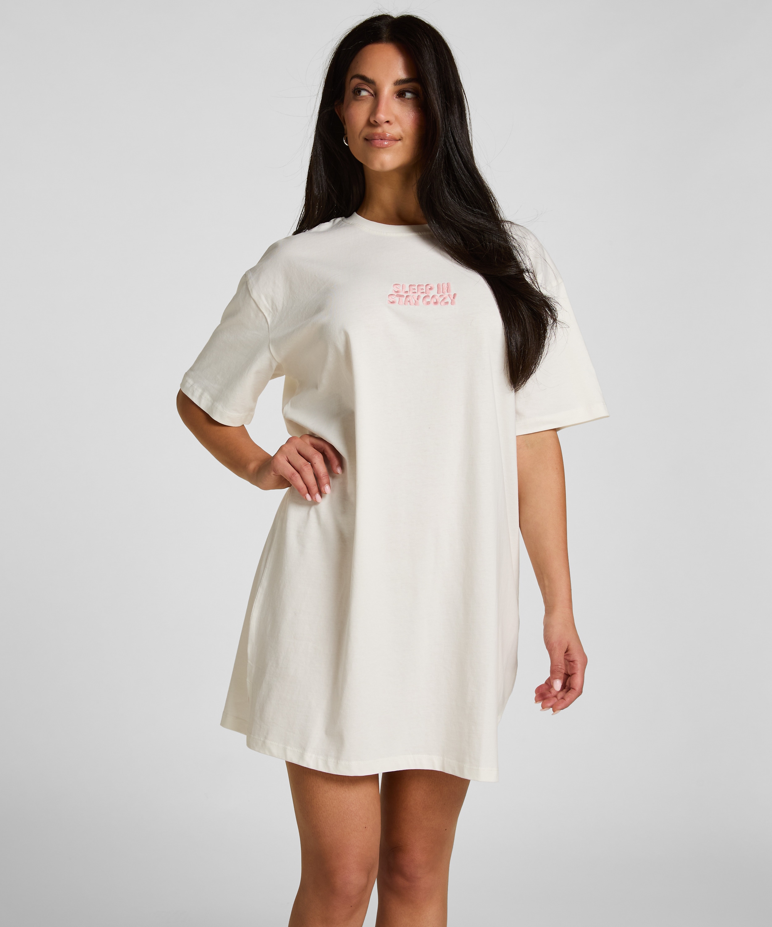 Hunkemöller Schlafanzug "Roundneck Nightshirt"