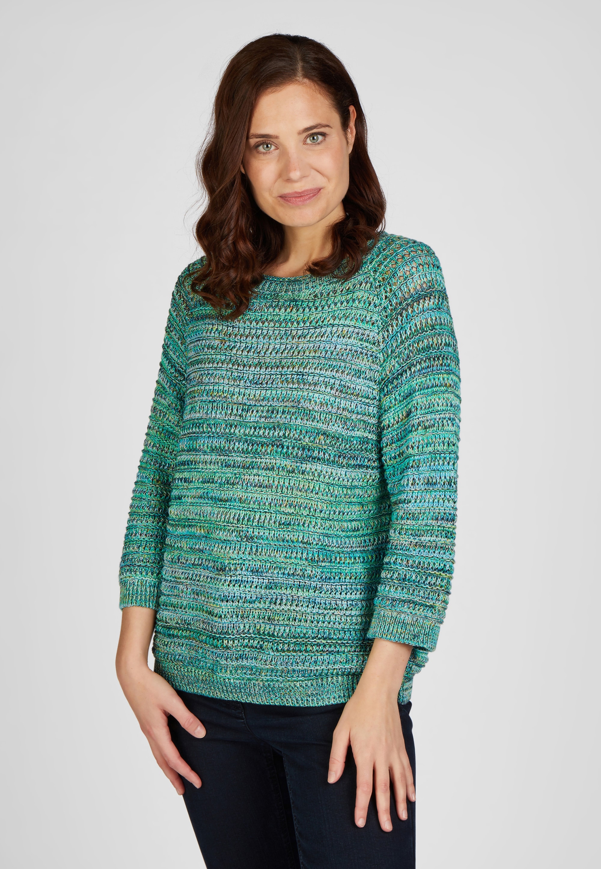 Rabe Strickpullover "RABE Grobstrick Pullover"