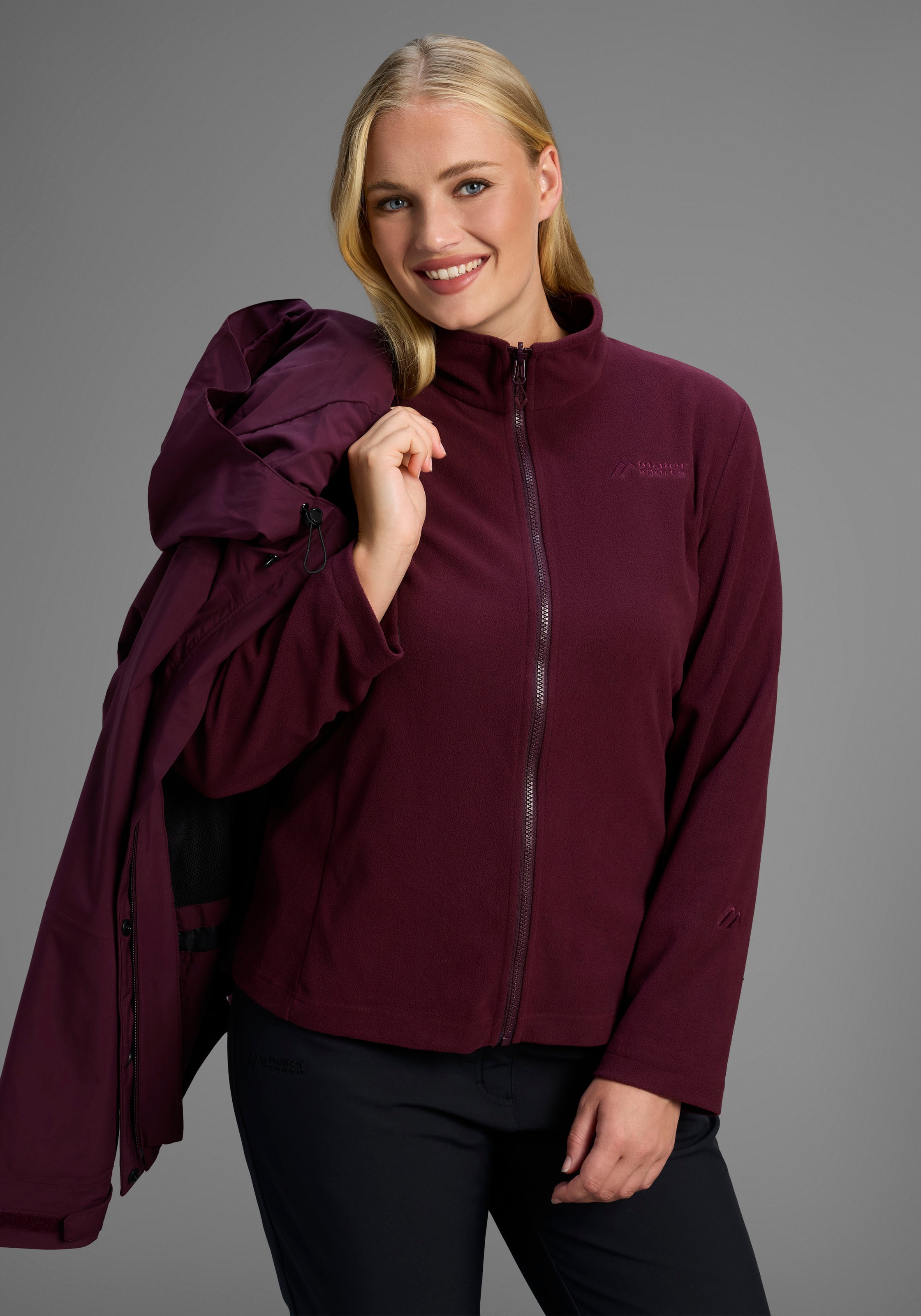 Maier Sports Doppeljacke "DA-DOPPELJACKE MTEX EL. METOR 3IN1 W" günstig online kaufen