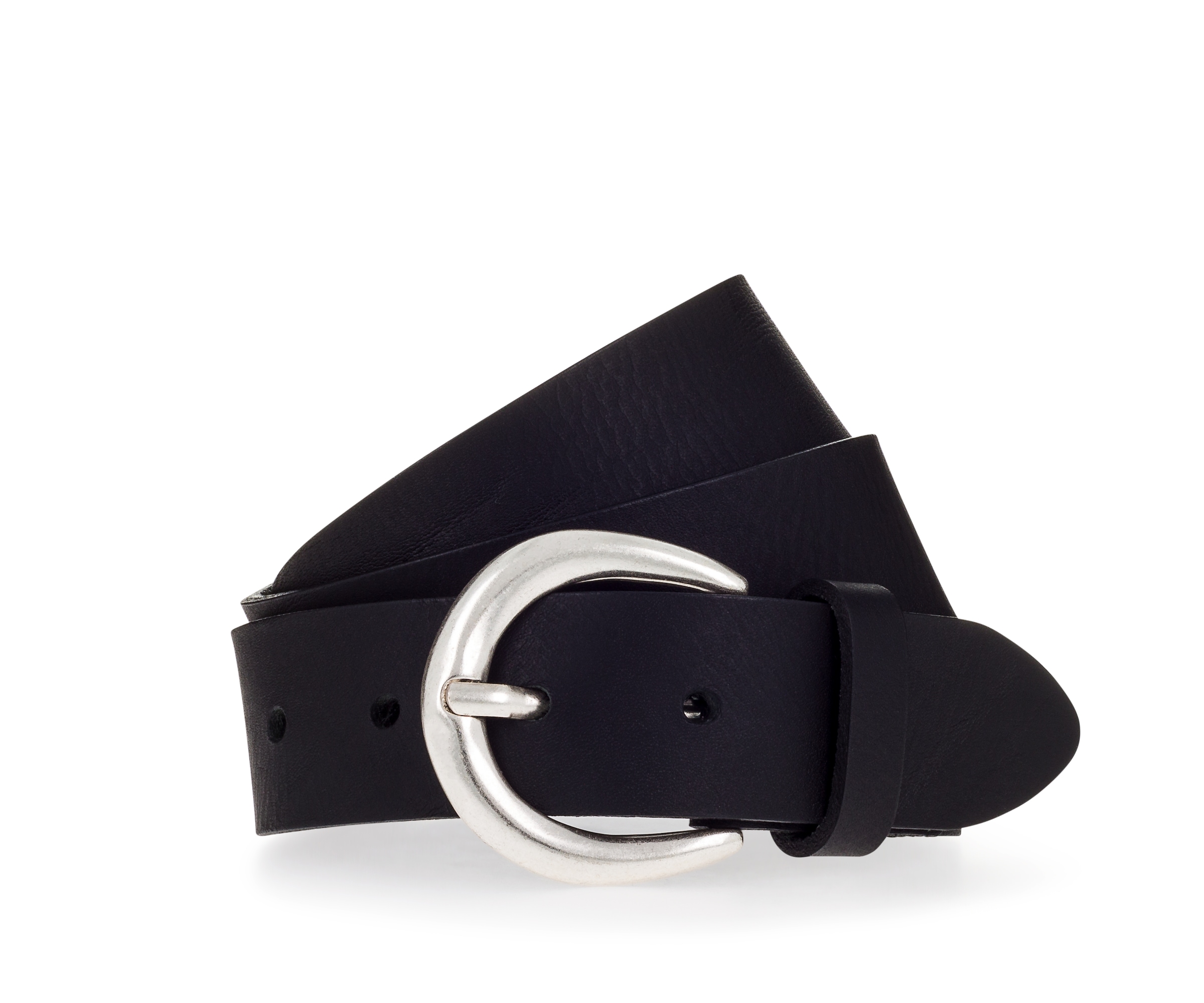 MUSTANG Ledergürtel 1 Stk. Schließe in poliertem Silber, 3,5 cm breit günstig online kaufen