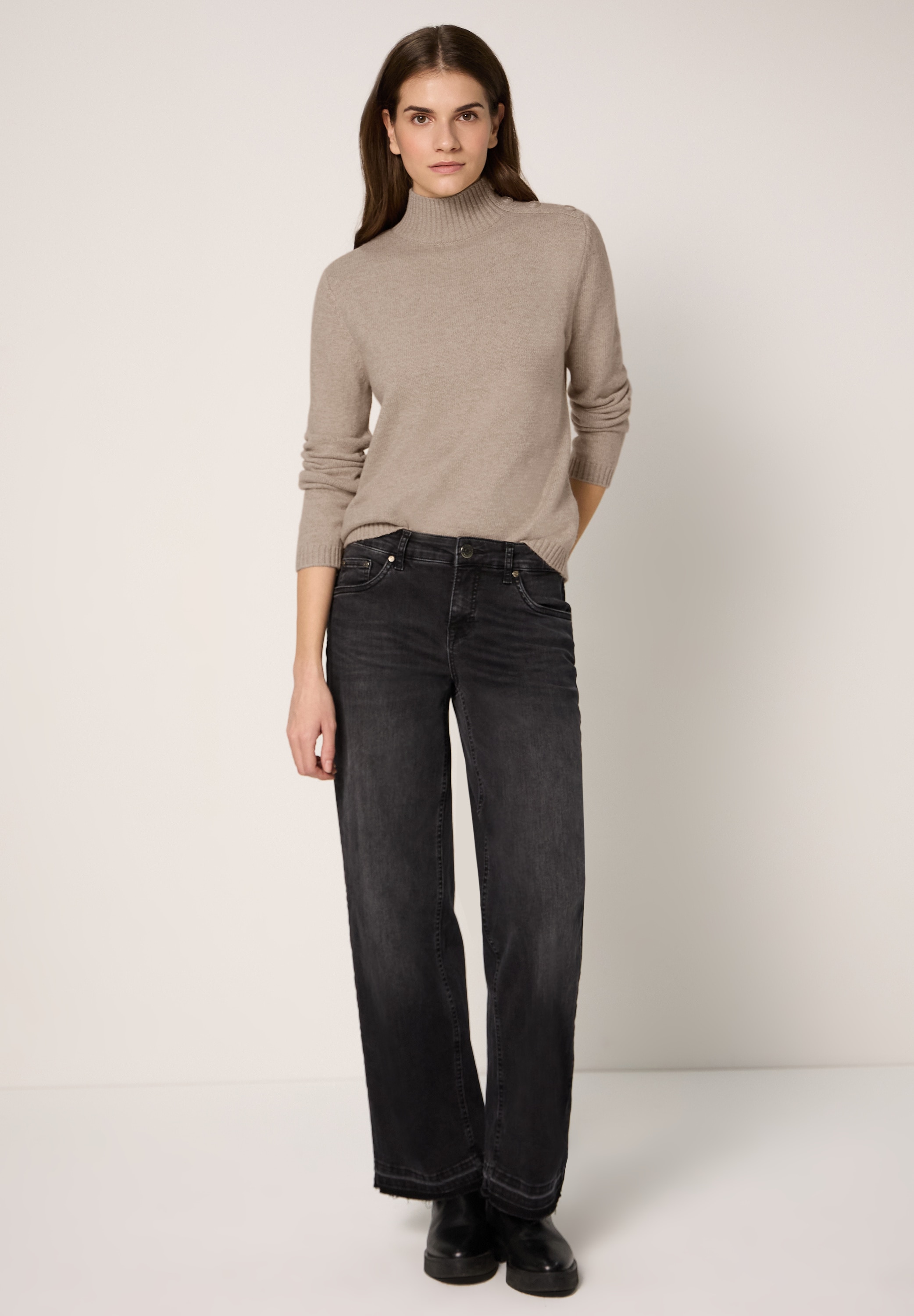 STREET ONE STUDIO Strickpullover aus Feinstrick