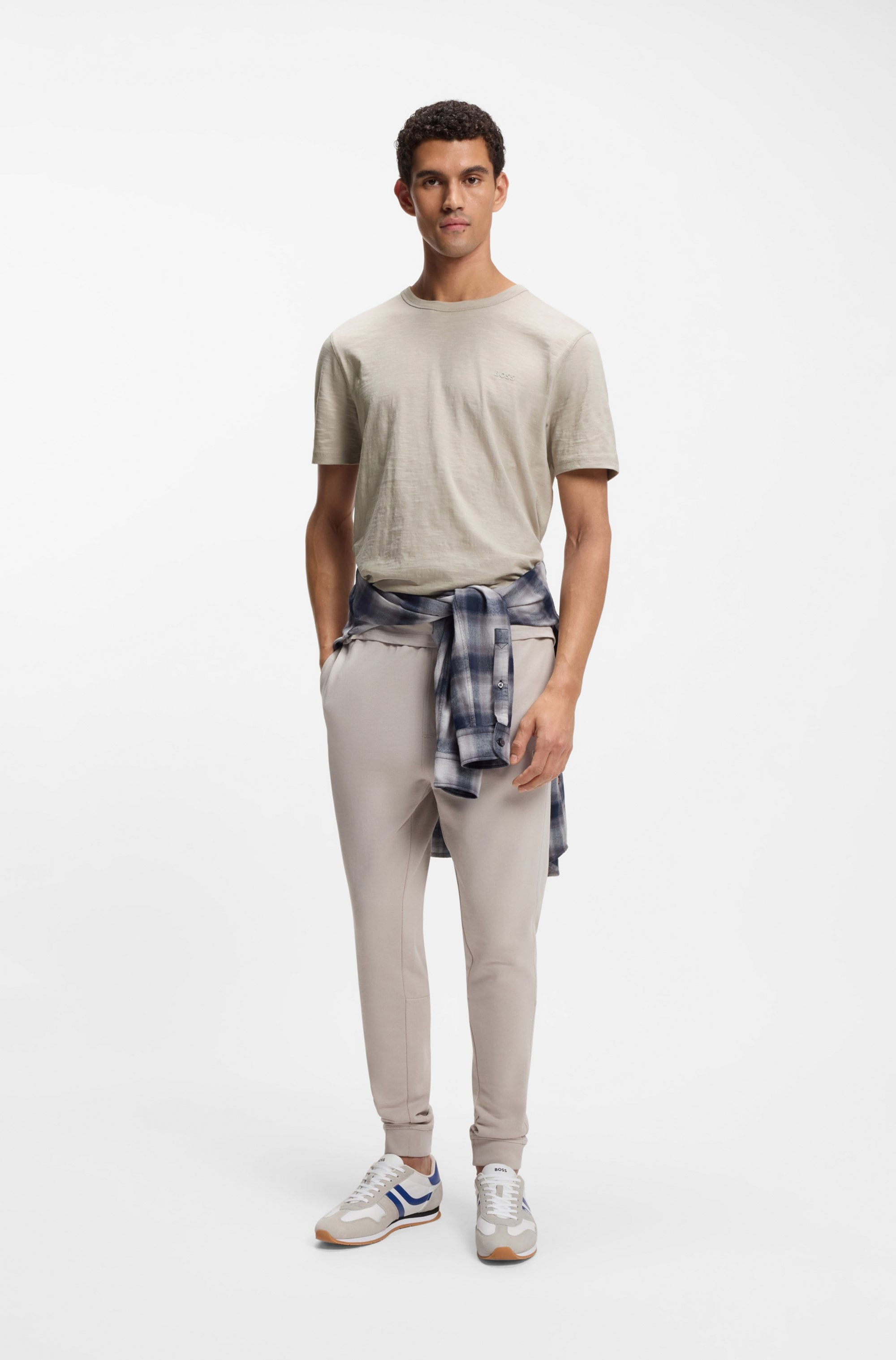 BOSS ORANGE T-Shirt »Tegood« Rundhalsausschnitt, Regular Fit, Logoschriftzug