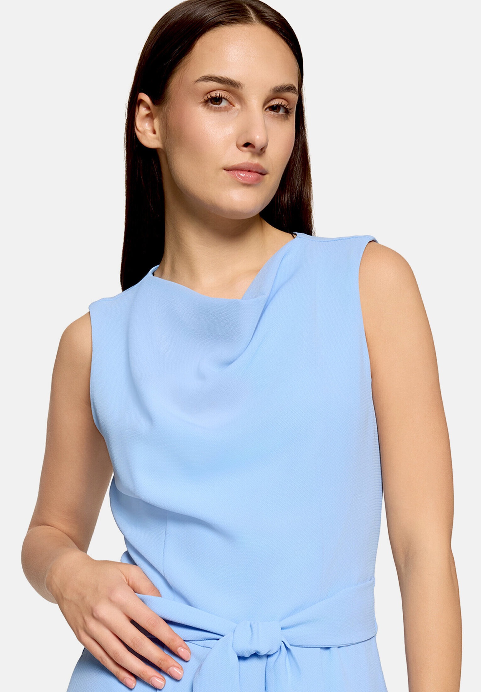Betty&Co Overall »Damen mit Wasserfallausschnitt« 1 tlg.