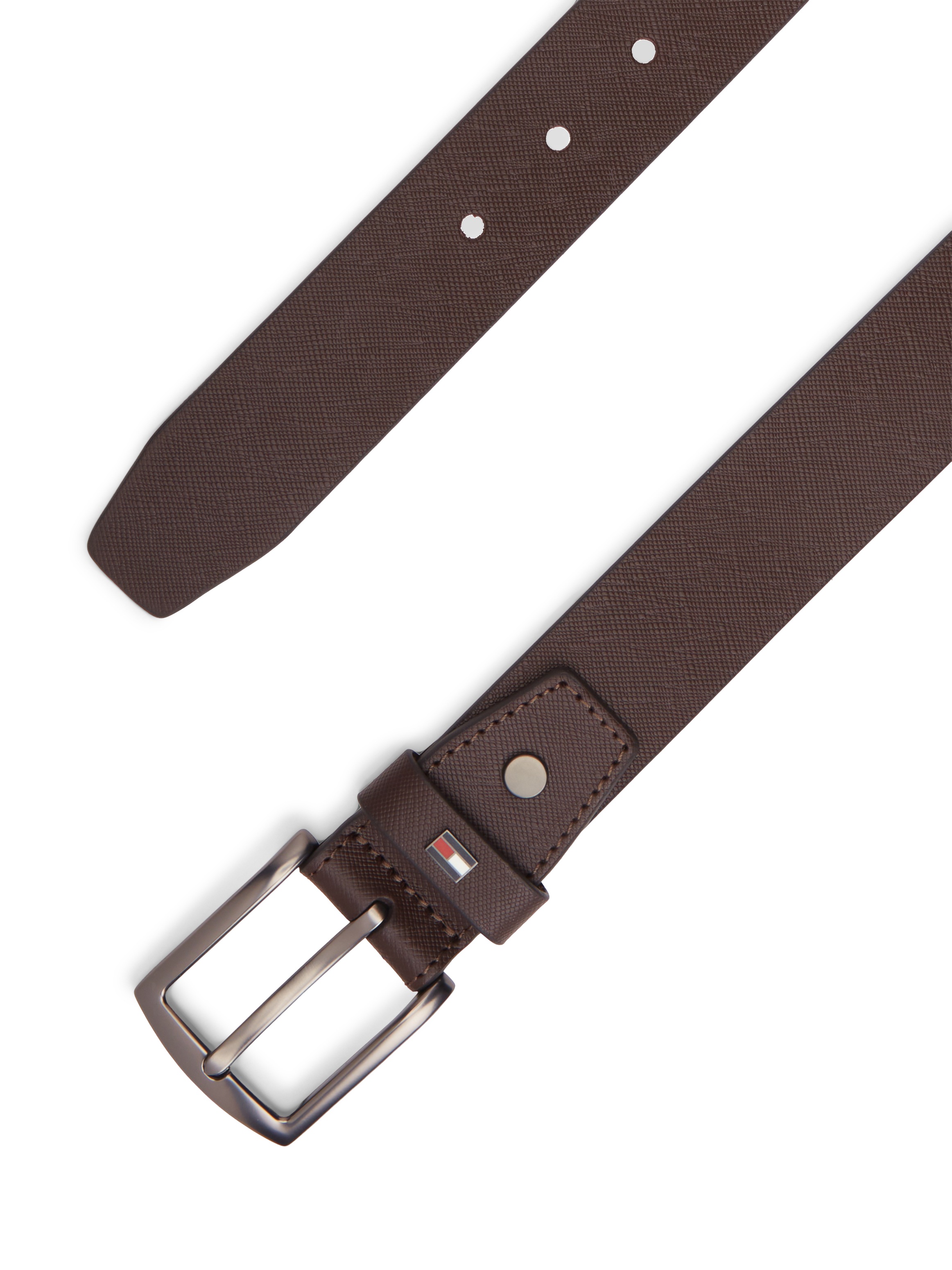 Thumbnail - Tommy Hilfiger Ledergürtel "DENTON 3.5 cm breit" Größenverstellbar