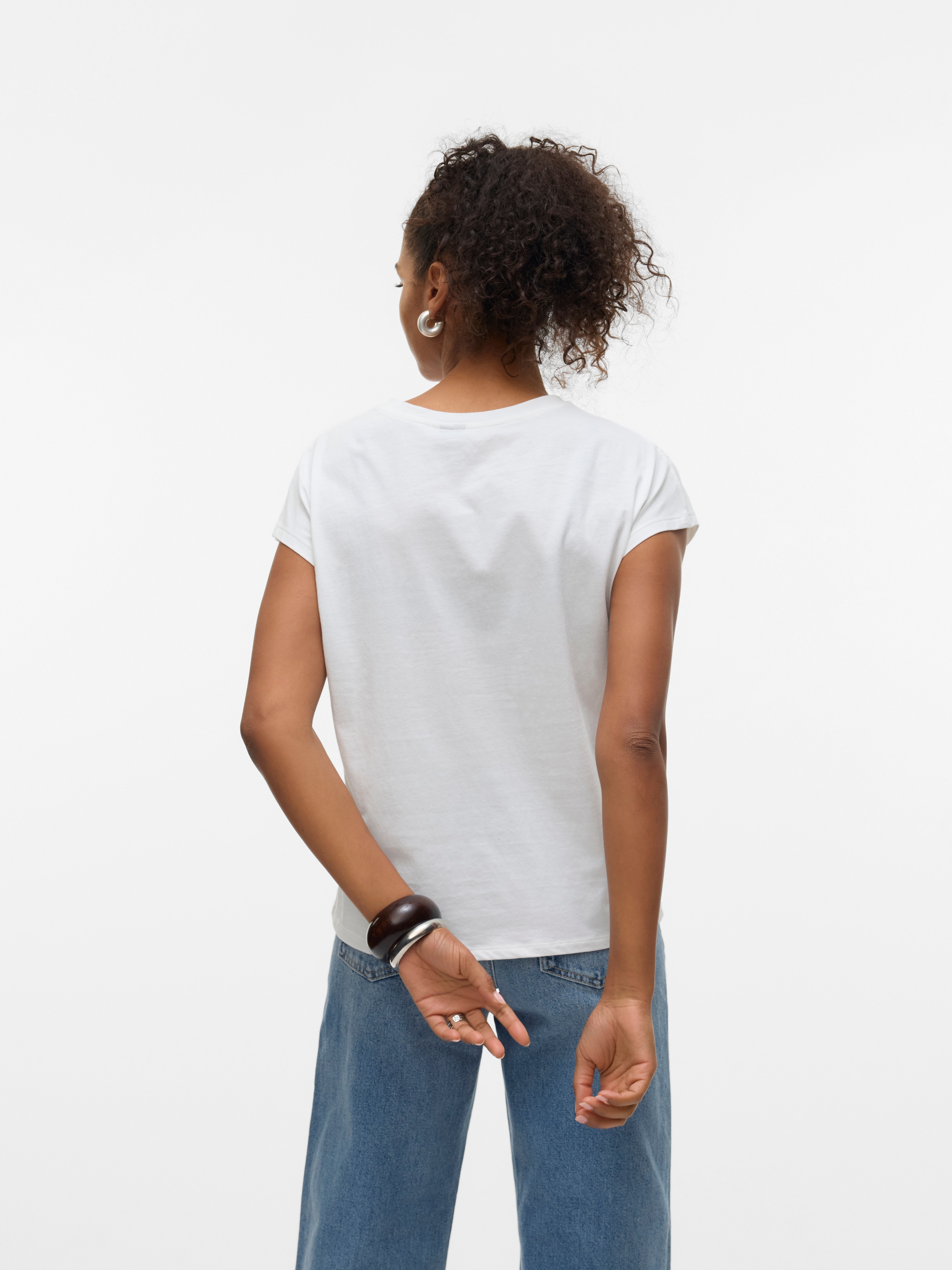 Vero Moda Kurzarmshirt »VMPANNA AVA SS TOP JRS«