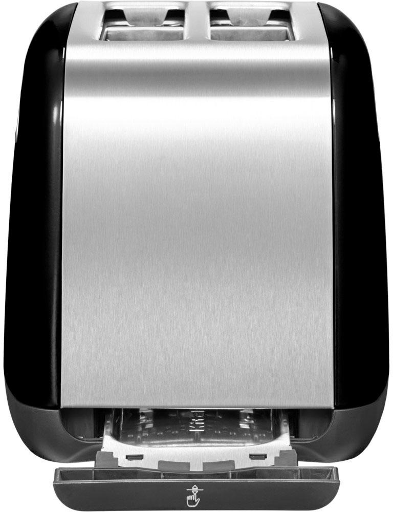 KitchenAid Toaster »5KMT2115EOB ONYX BLACK«, 2 BAUR für | per W Raten kurze 1100 2 Schlitze, Scheiben