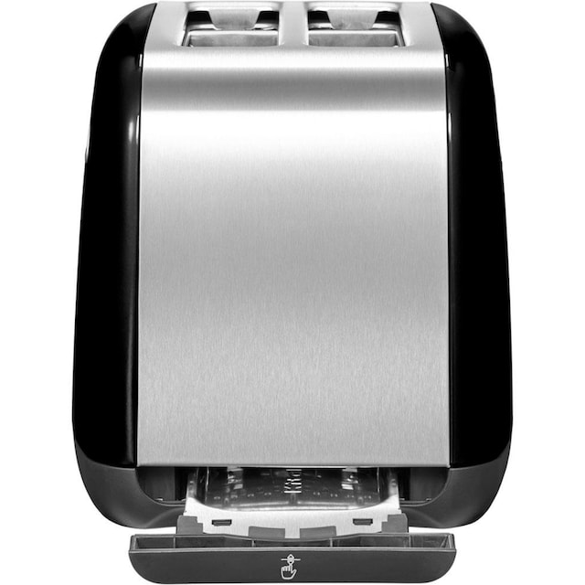 KitchenAid Toaster »5KMT2115EOB ONYX BLACK«, 2 kurze Schlitze, für 2  Scheiben, 1100 W per Raten | BAUR