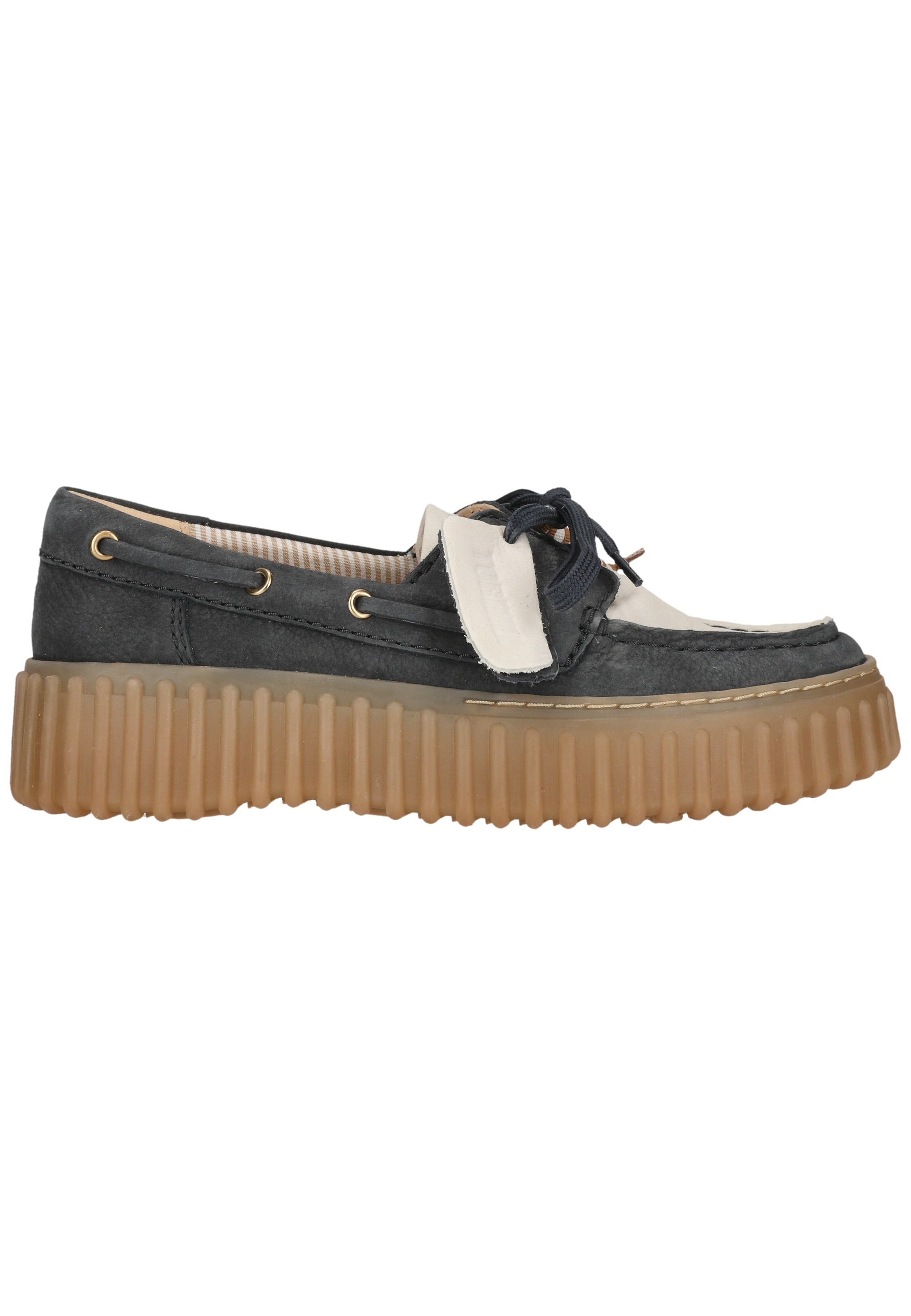Clarks Schnürschuh »Torhill Boat«  mit Contour Cushion-Fußbett