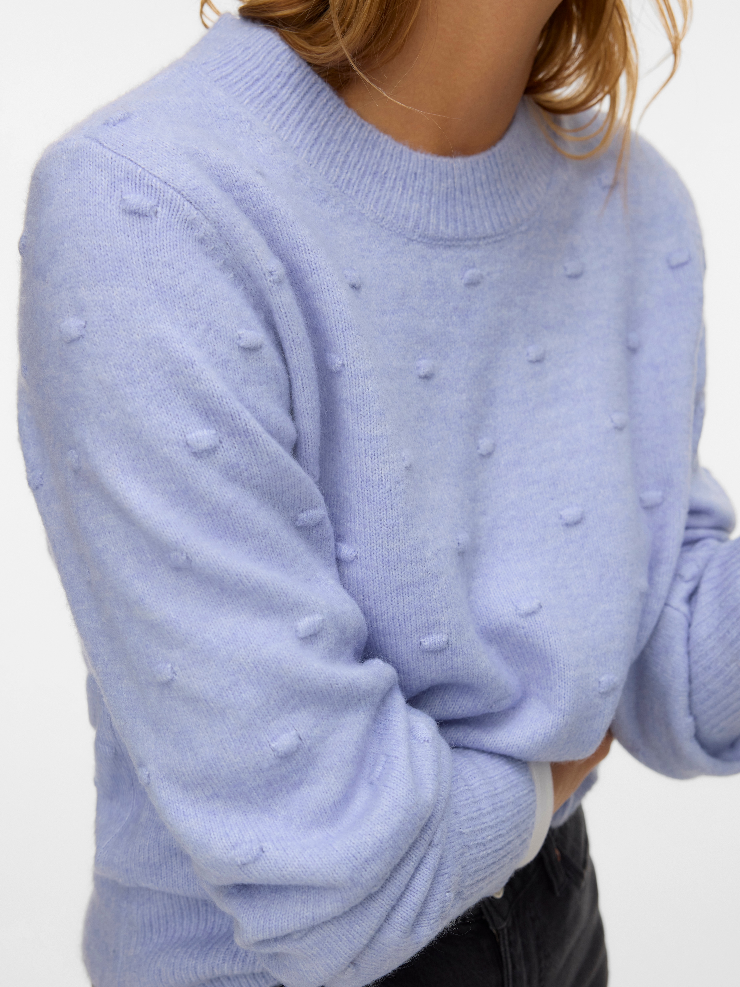 Thumbnail - Vero Moda Rundhalspullover "VMFRANCESCA LS O-NECK PULLOVER BOO"