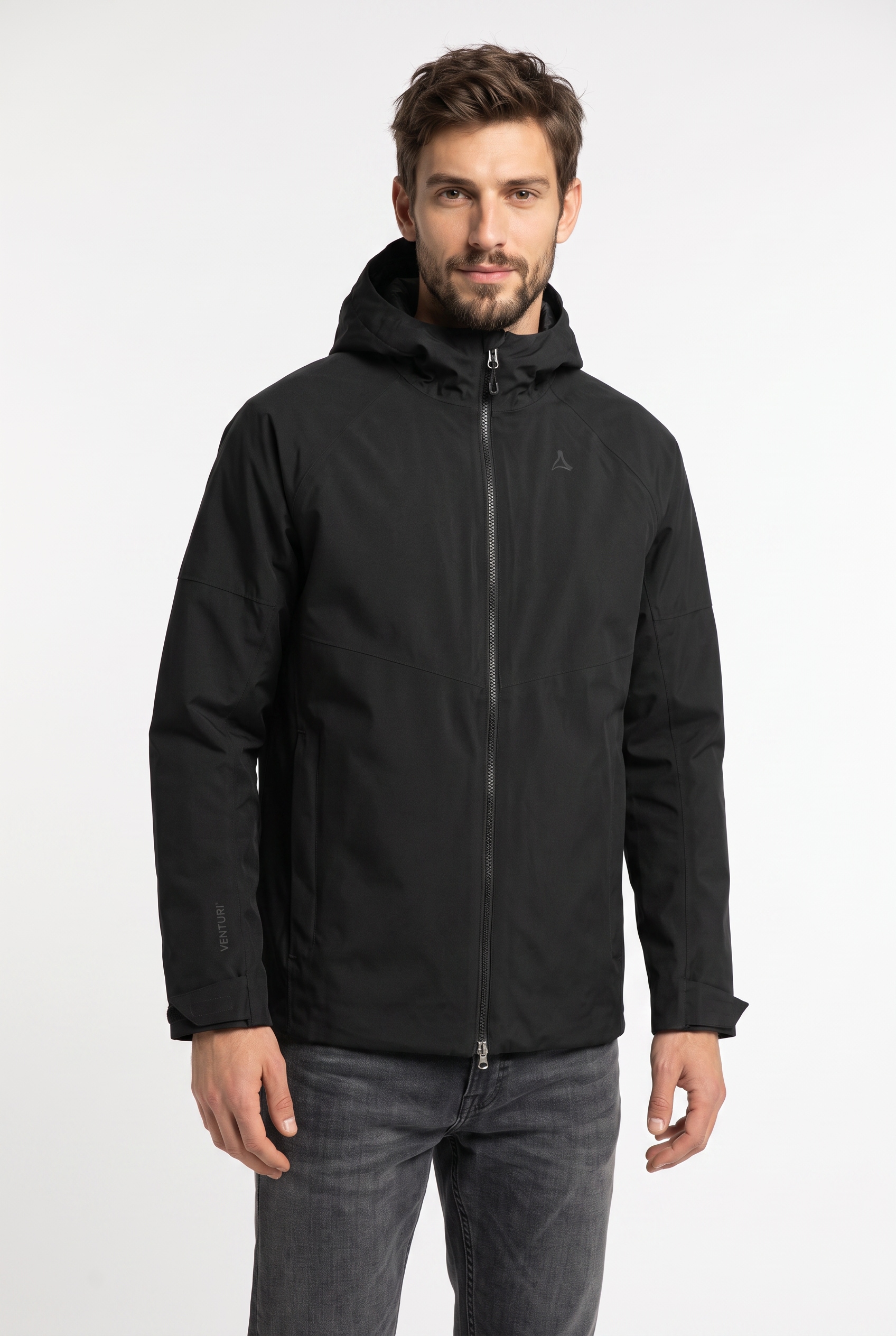 Schöffel Regenjacke aus Polyester, mit Polyesterfutter