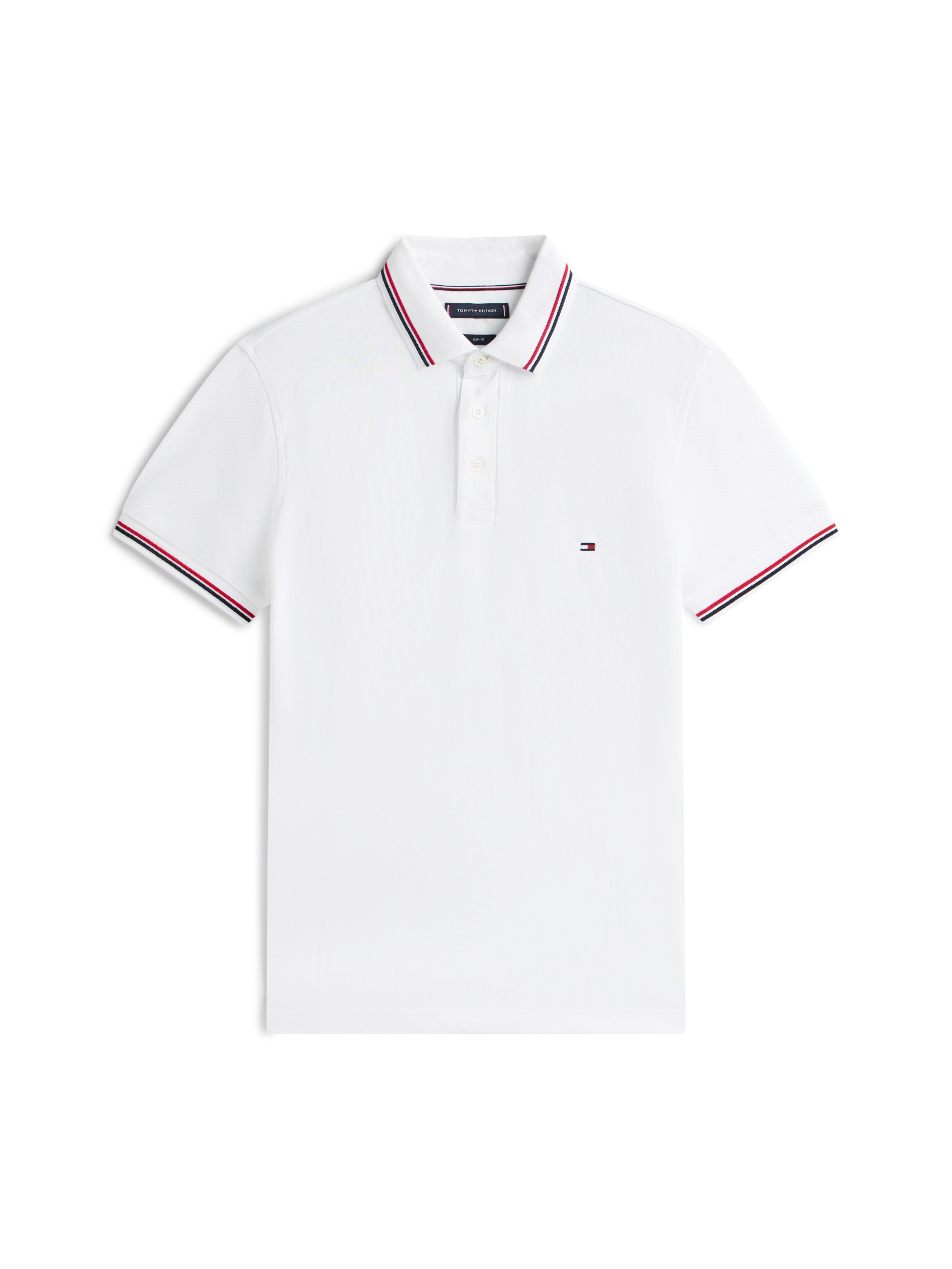 Tommy Hilfiger Poloshirt »TIPPED SLIM FIT POLO« mit Kontrast-Details