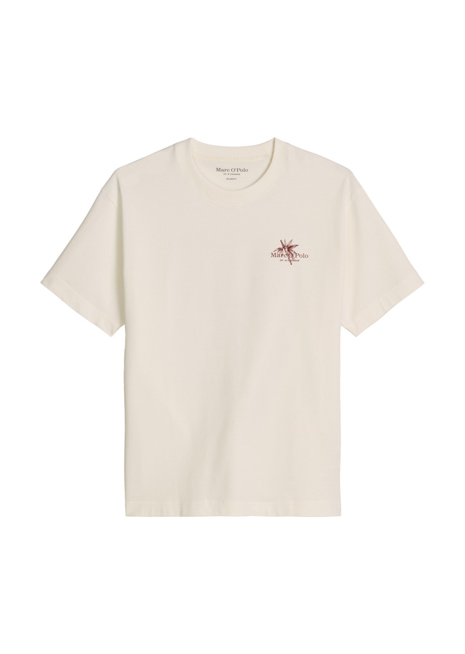 Marc O'Polo T-Shirt »mit saisonalem Rückenprint«