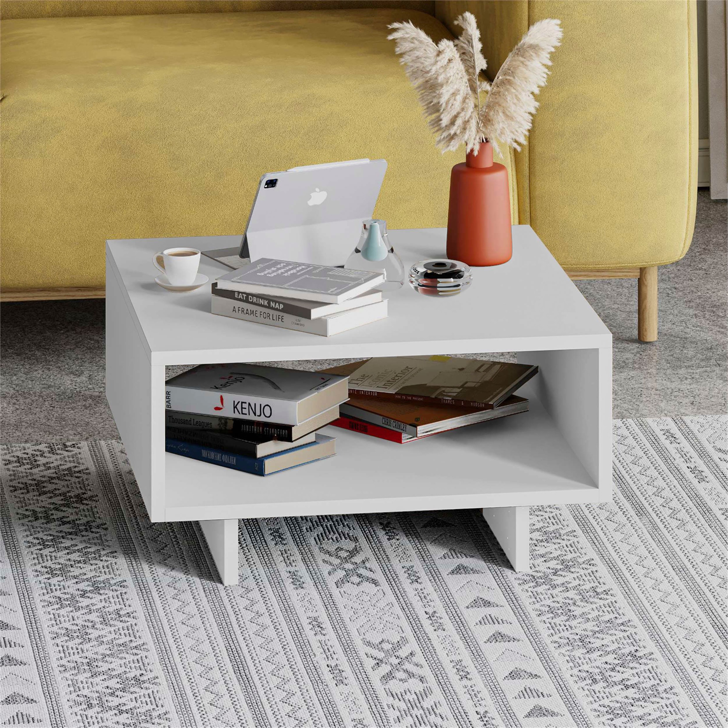 Decortie Couchtisch »HOLA COUCHTISCH«, (Packung, 1 St.), Leichte Montage, Lagerung, Platzsparend
