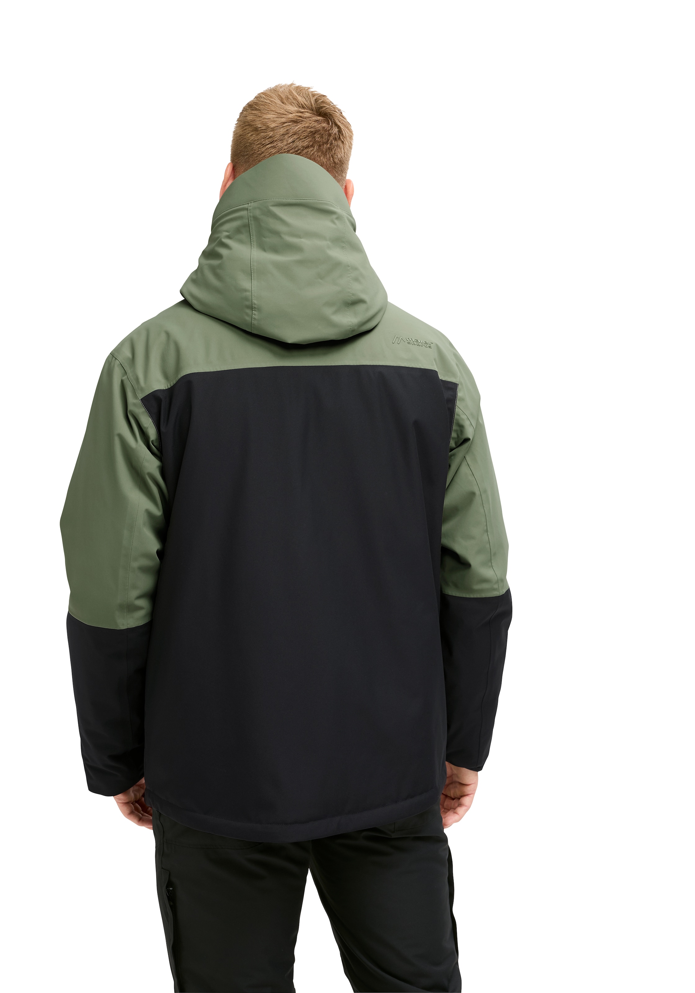 Maier Sports Skijacke »Pleso« Herren Winterjacke wasserdicht, mit RV-Taschen und Kapuze