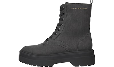 Schnürboots »FEMININE ESSENTIAL CANVAS BOOT«