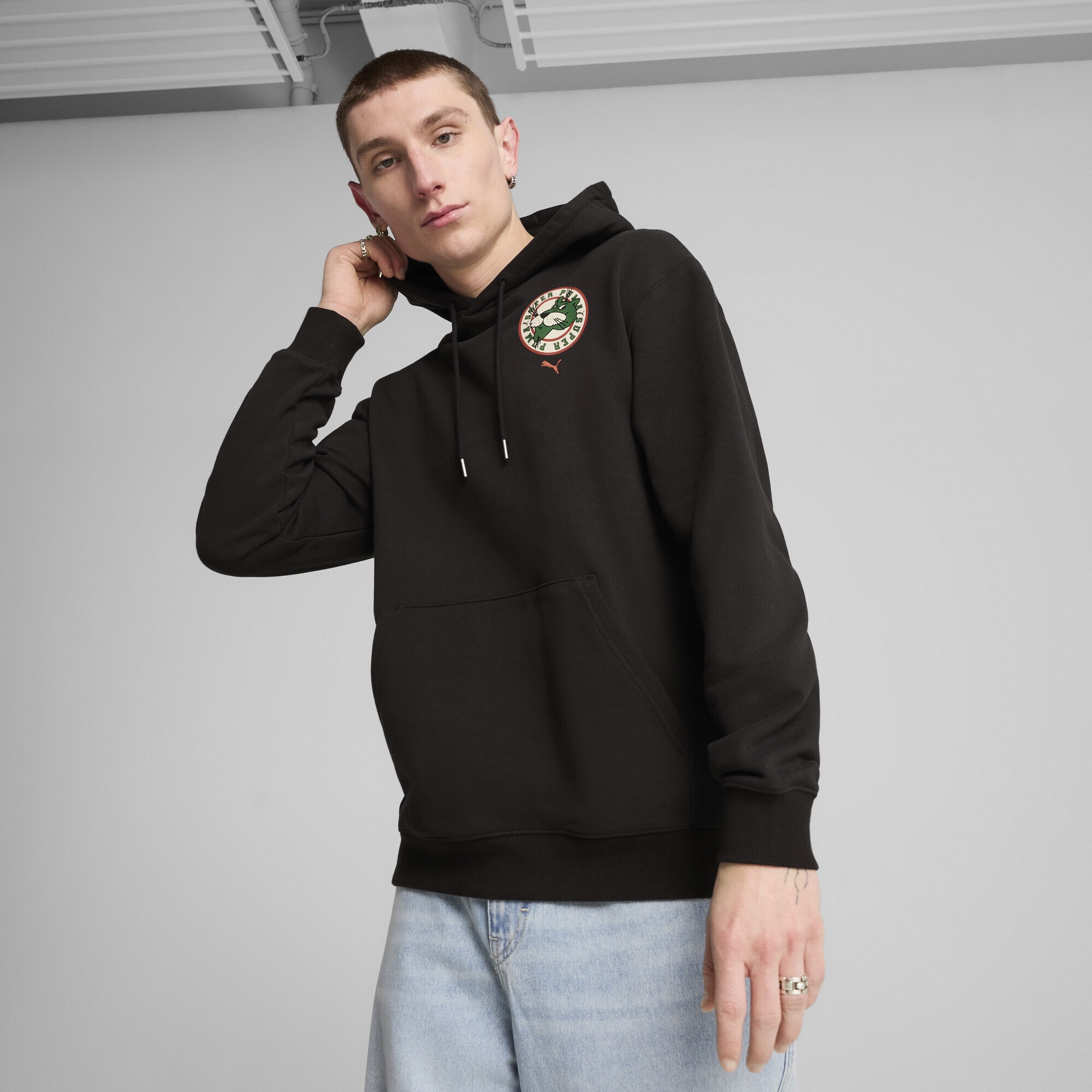 PUMA Hoodie »GRAPHICS Super PUMA Hoodie Herren«