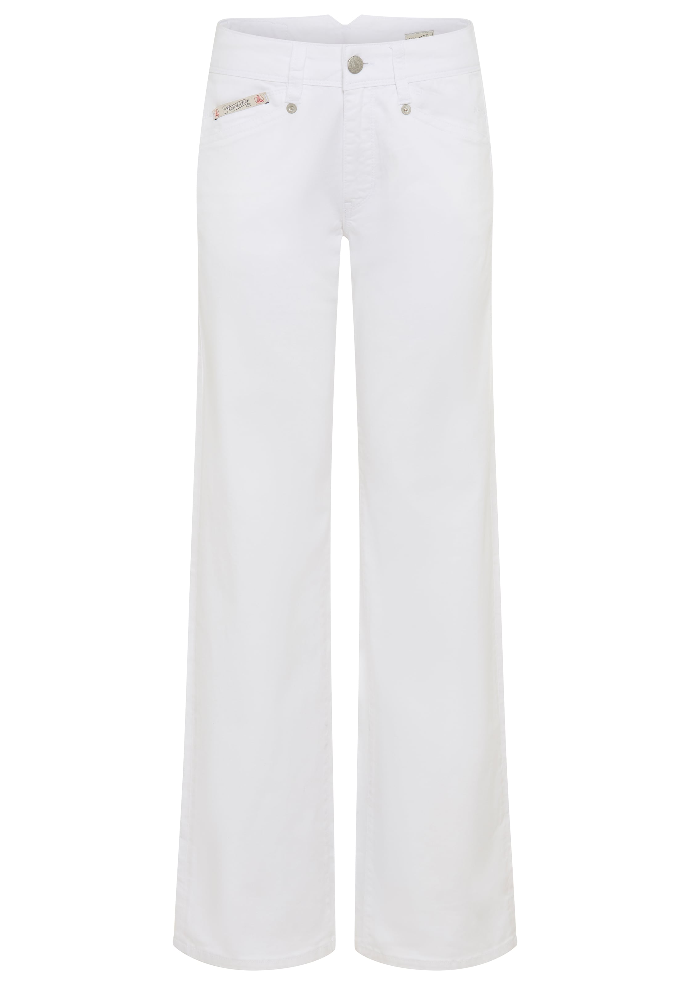 Herrlicher Straight-Jeans "Prime New Denim White Stretch" mit Spitzbund und günstig online kaufen