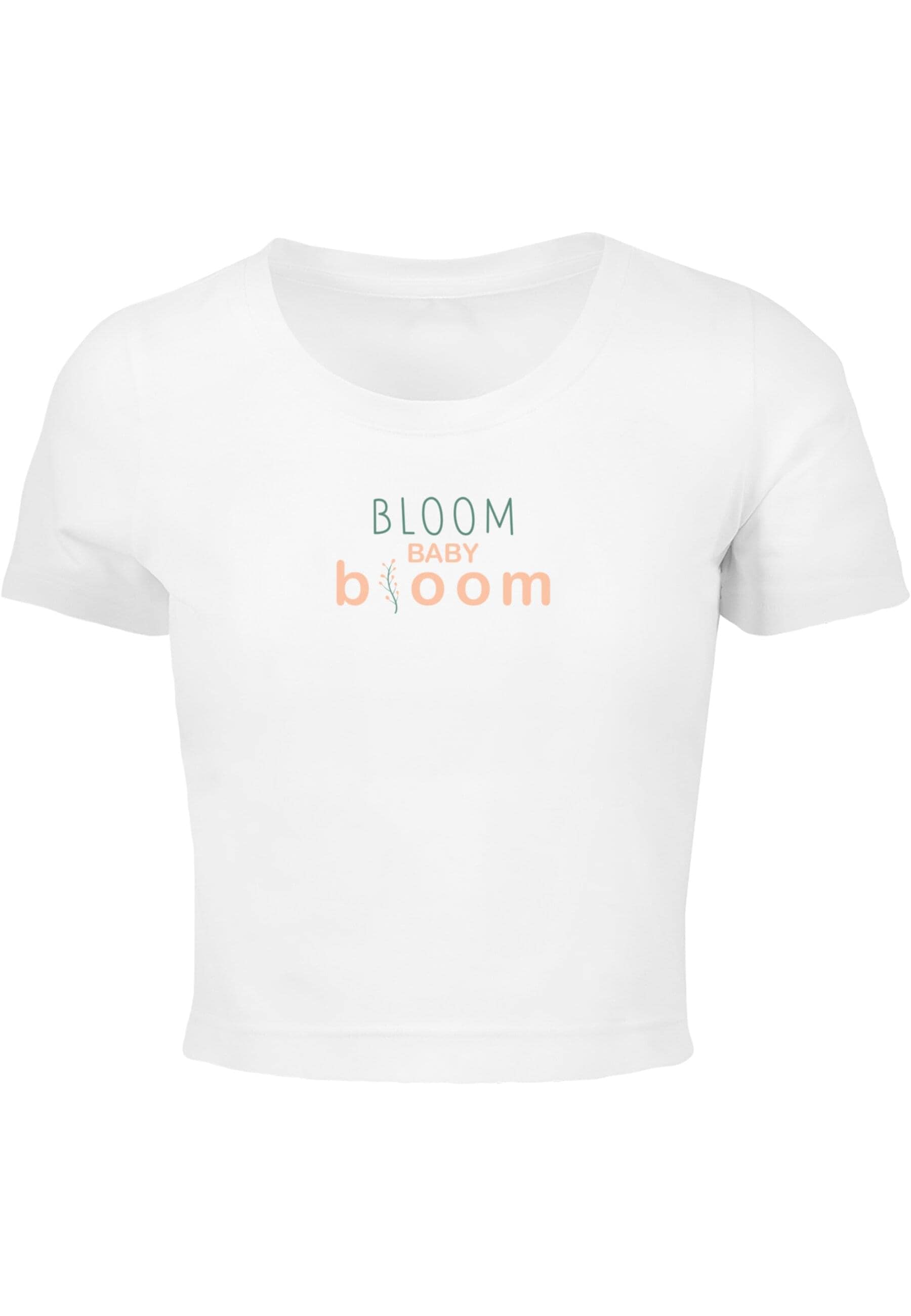 Merchcode T-Shirt "Merchcode Damen Ladies Spring - Bloom baby Cropped Tee" günstig online kaufen