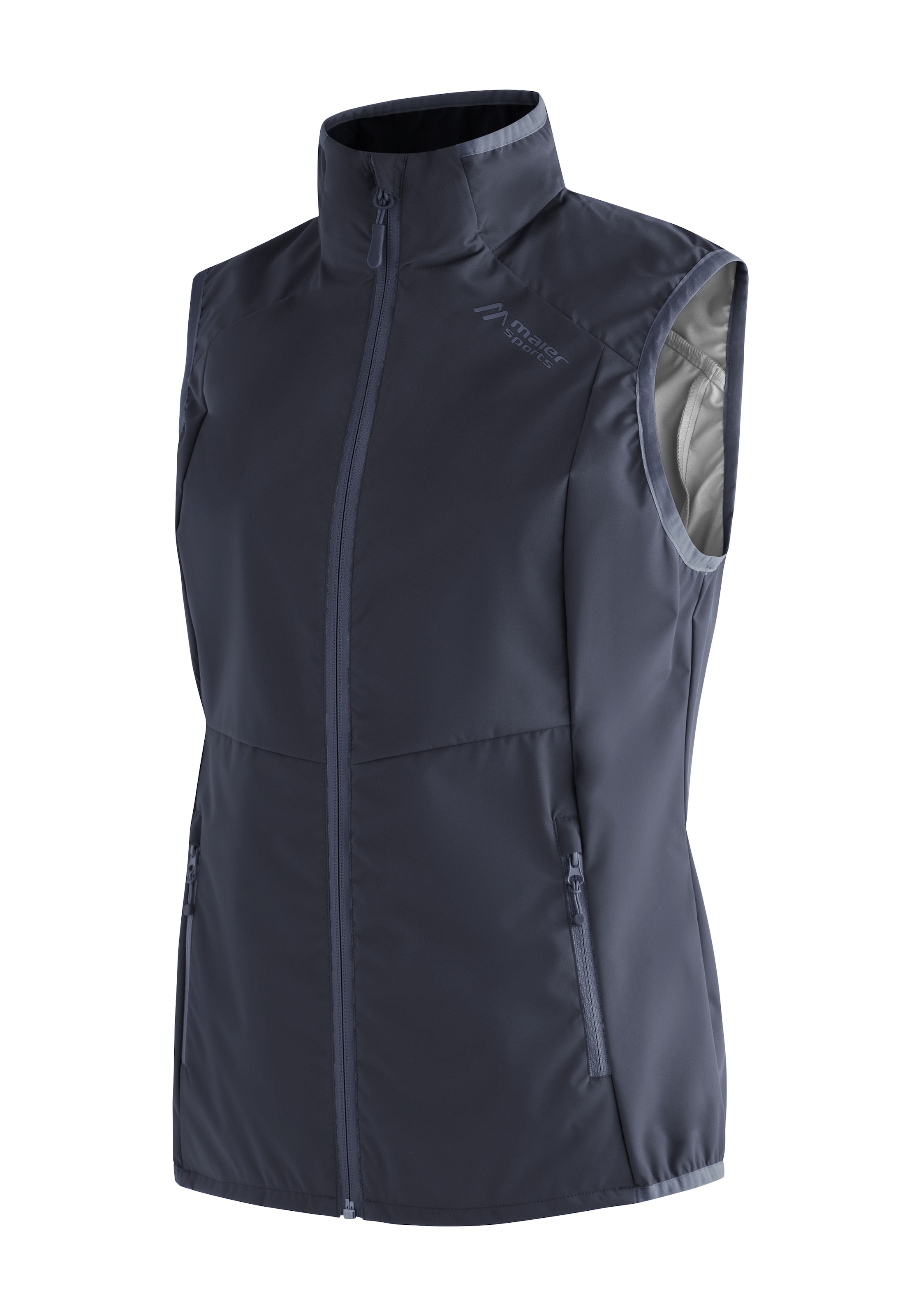 Maier Sports Softshellweste "Brims Vest W", atmungsaktive Damen Weste, wasserabweisende Outdoorweste