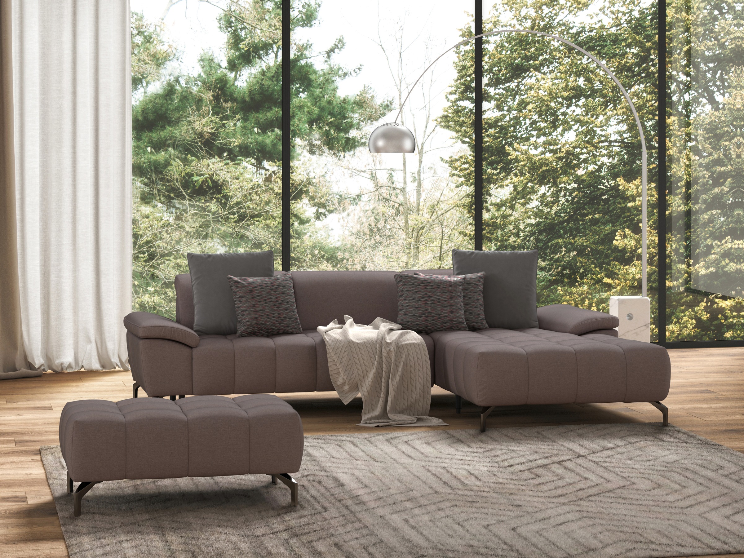 sit&more Hocker »Cool«, mit schwarzen Füßen
